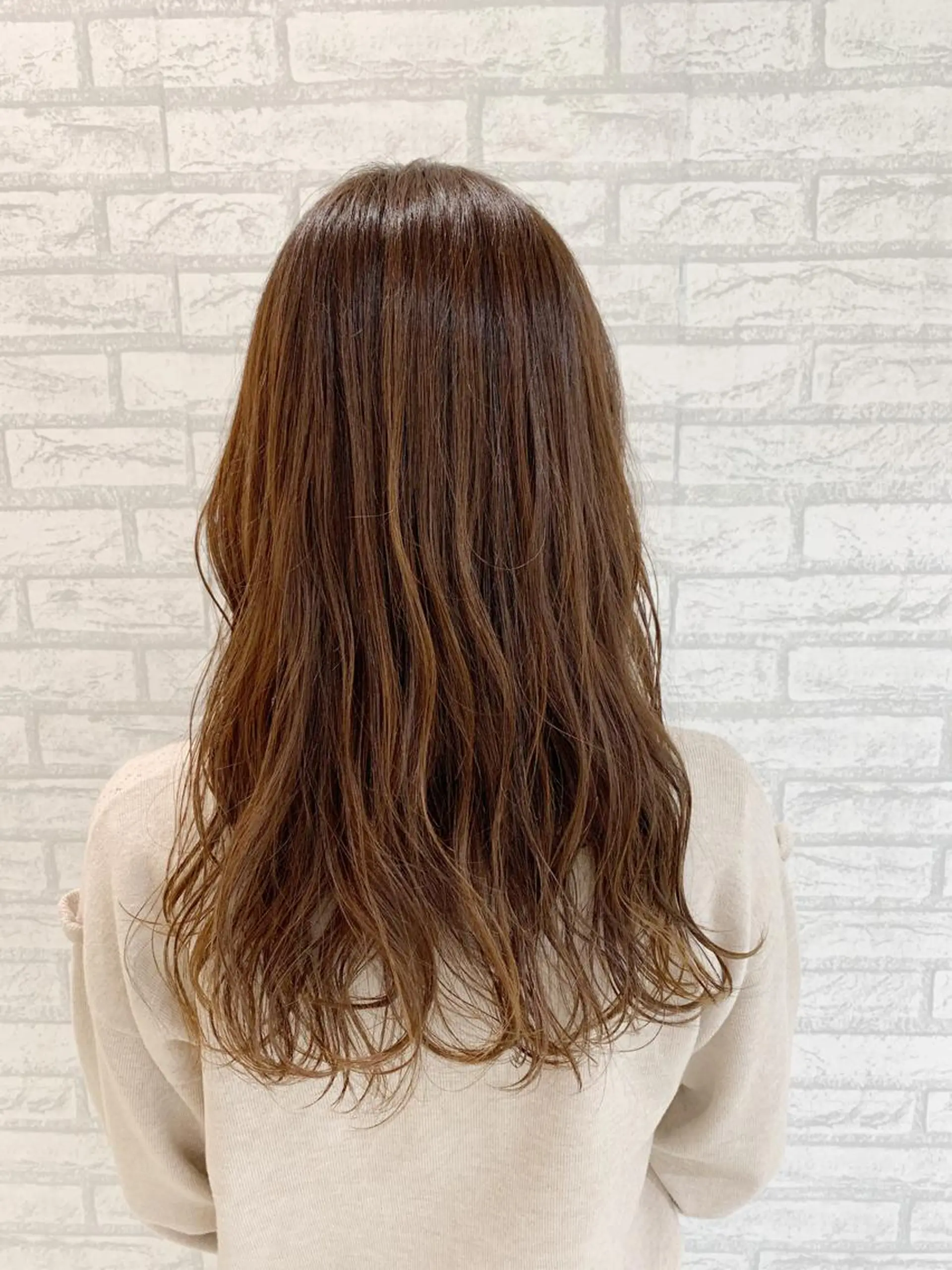 セミロング NYNY四條畷店 森　亮人のヘアスタイル