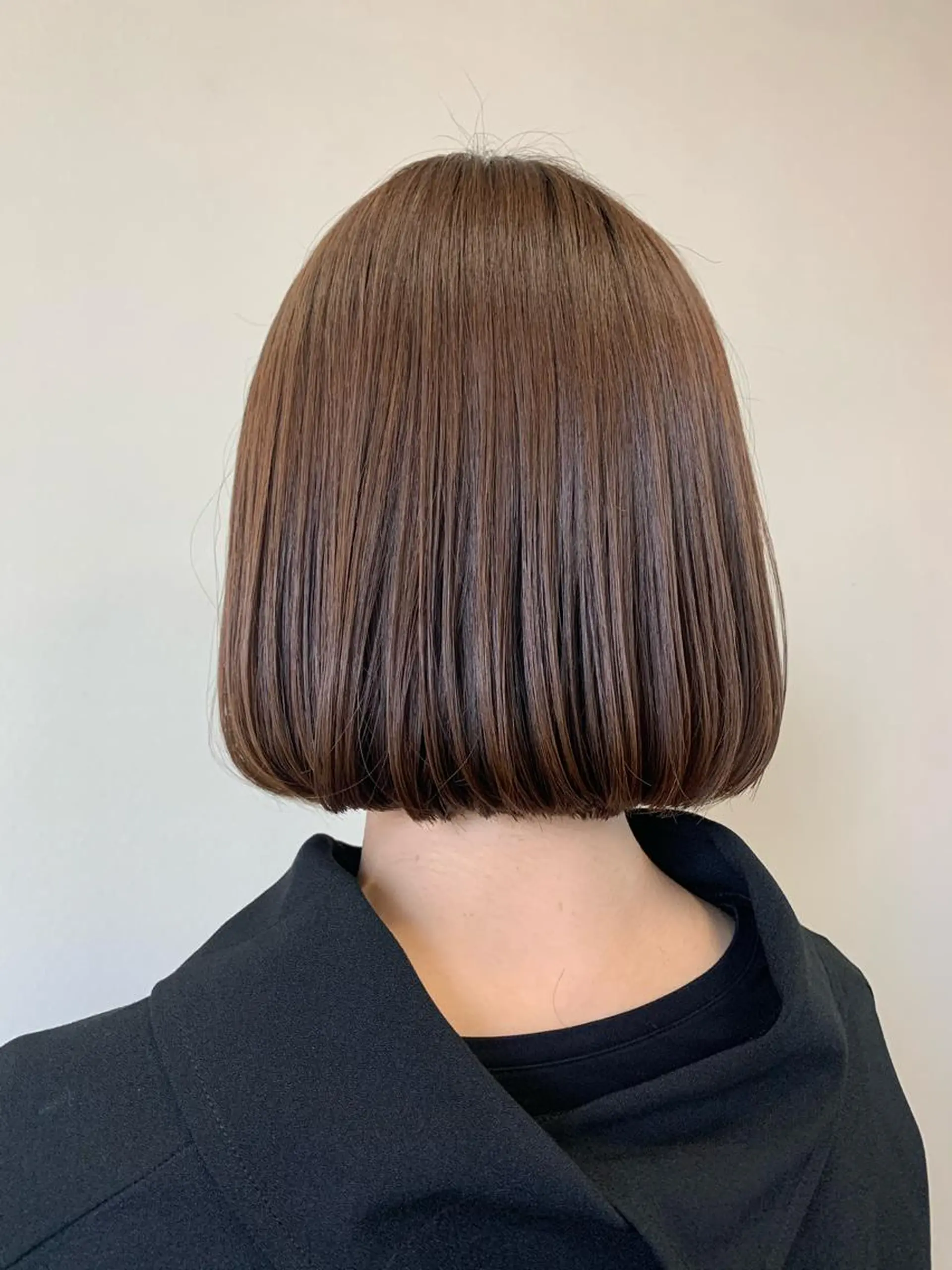 ミディアム カラー おせ ちさとのヘアスタイル