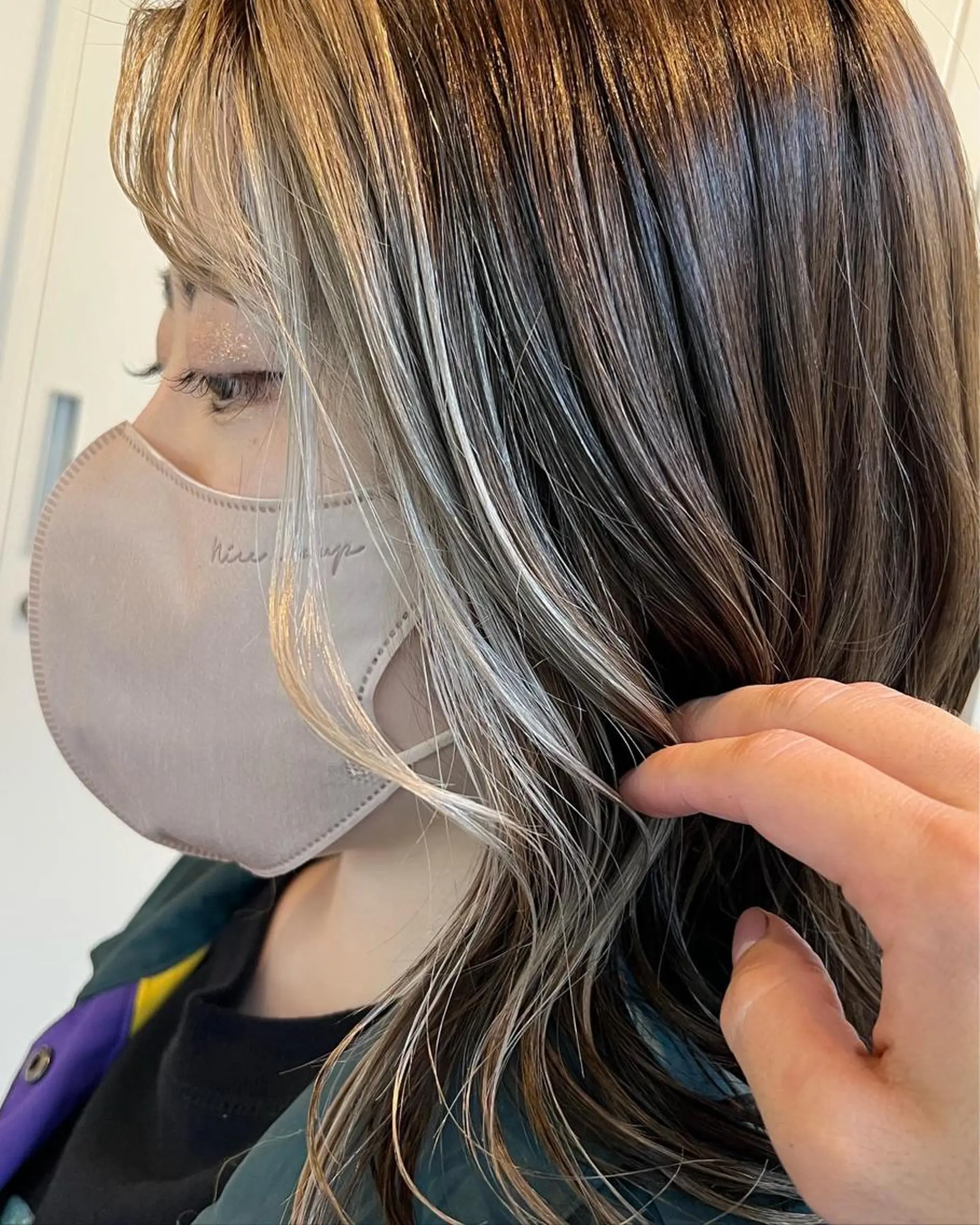 ミディアム Anthurium 吹田💐のヘアスタイル