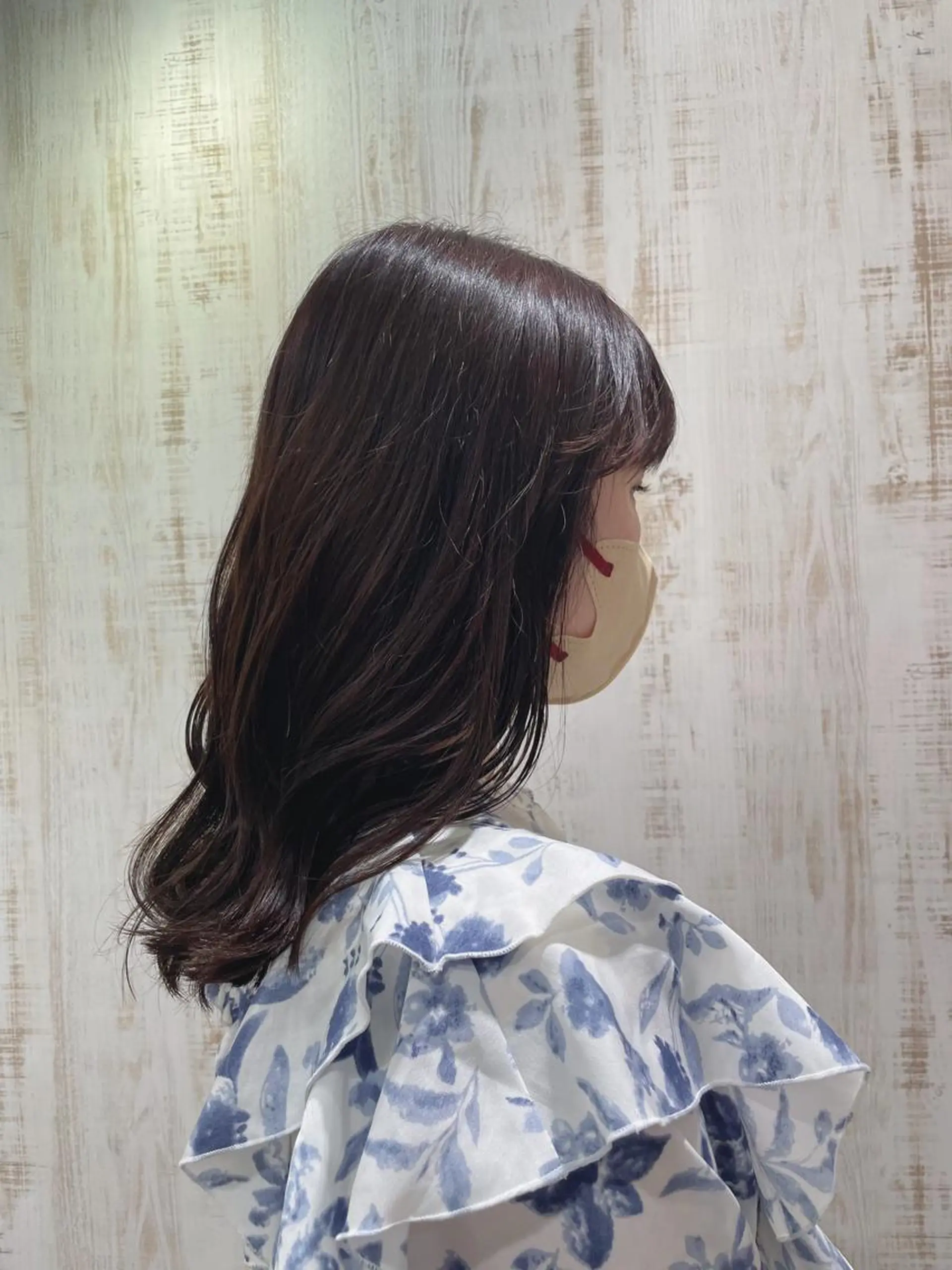 ミディアム カラー ブラウンカラー ショコラブラウン nana 🌼のヘアスタイル