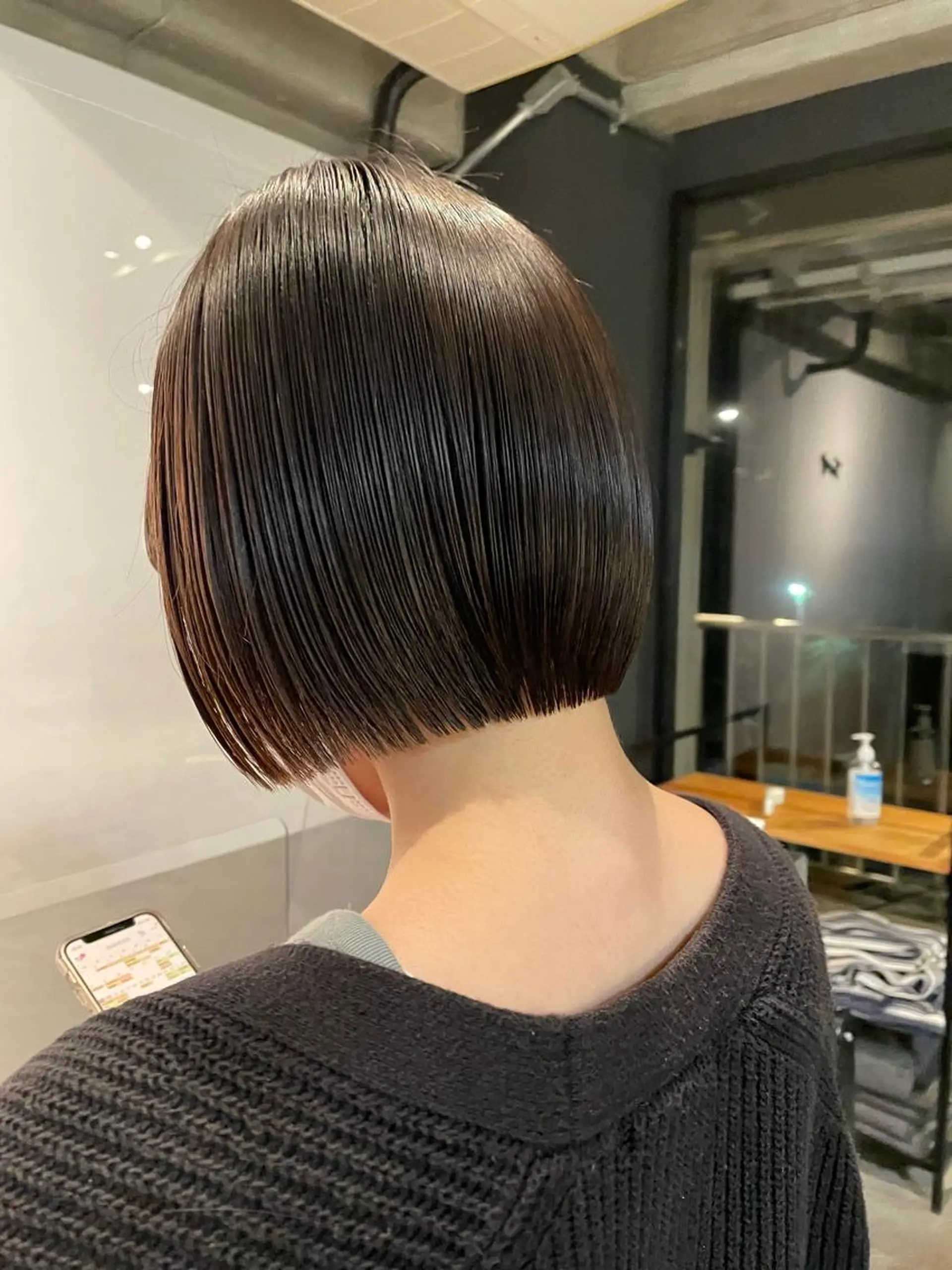 ショート 前下がりボブ ボブ 佐藤 世怜奈のヘアスタイル