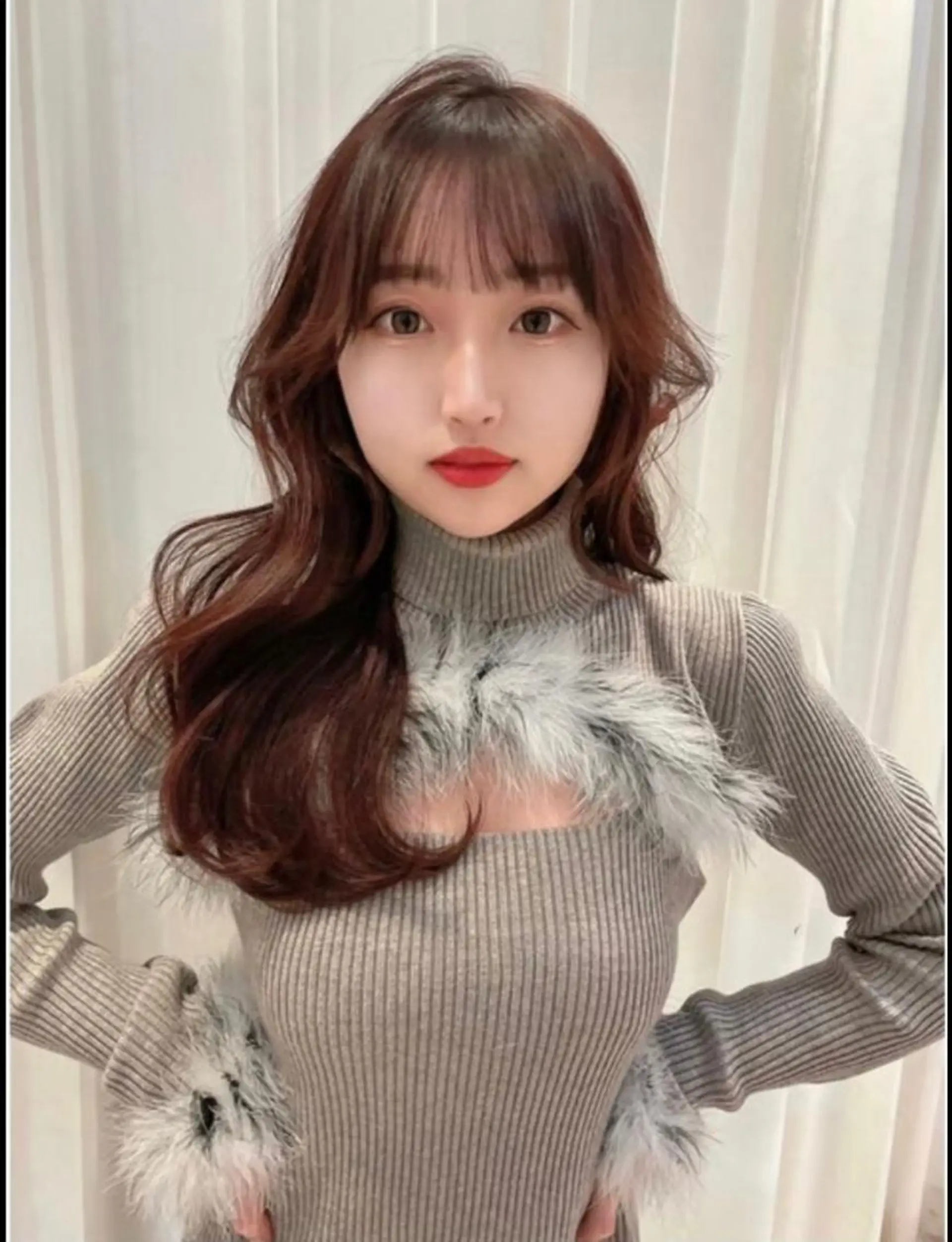 ロング カット ヘアカラー トリートメント 🩵縮毛矯正・ボブ 岩原朋也🩵のヘアスタイル