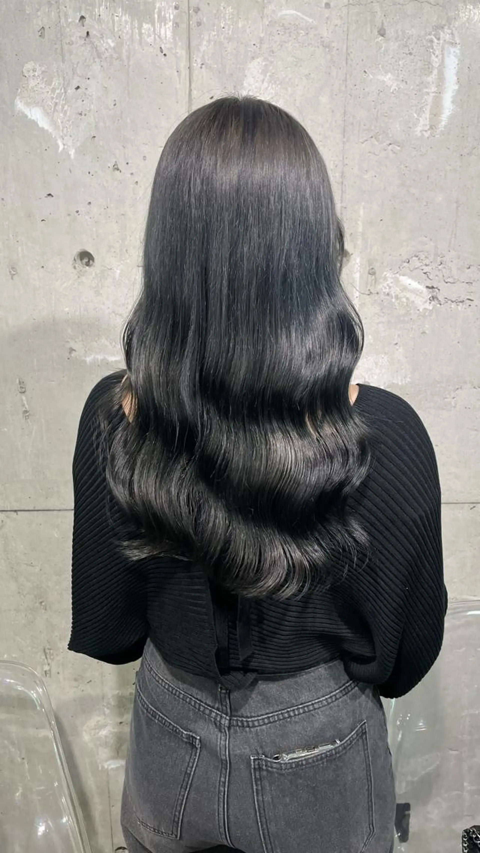 ロング カラー ダークグレー ダークグレージュ グレージュ alicetokyo 🦋宮葉🦋のマツエク・マツパデザイン