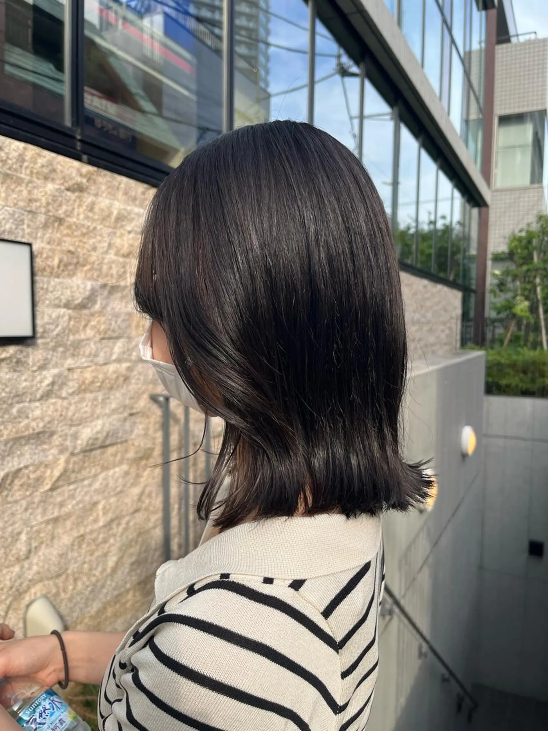 ミディアム カラー くびれヘア カット ヘアカラー トリートメント ✨透明感カラー✨ 🦖佐々木未来🦕のヘアスタイル