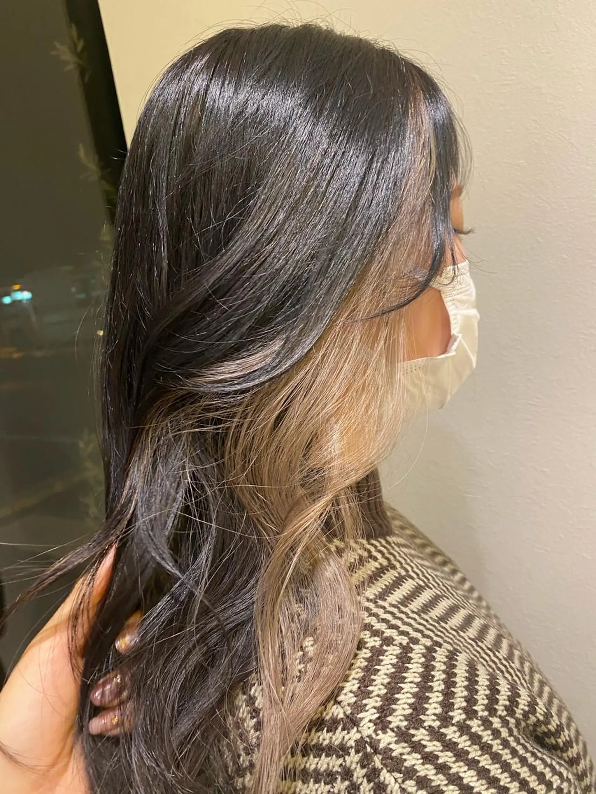 ロング カラー ヘアカラー トリートメント 鹿児島 聖来のヘアスタイル