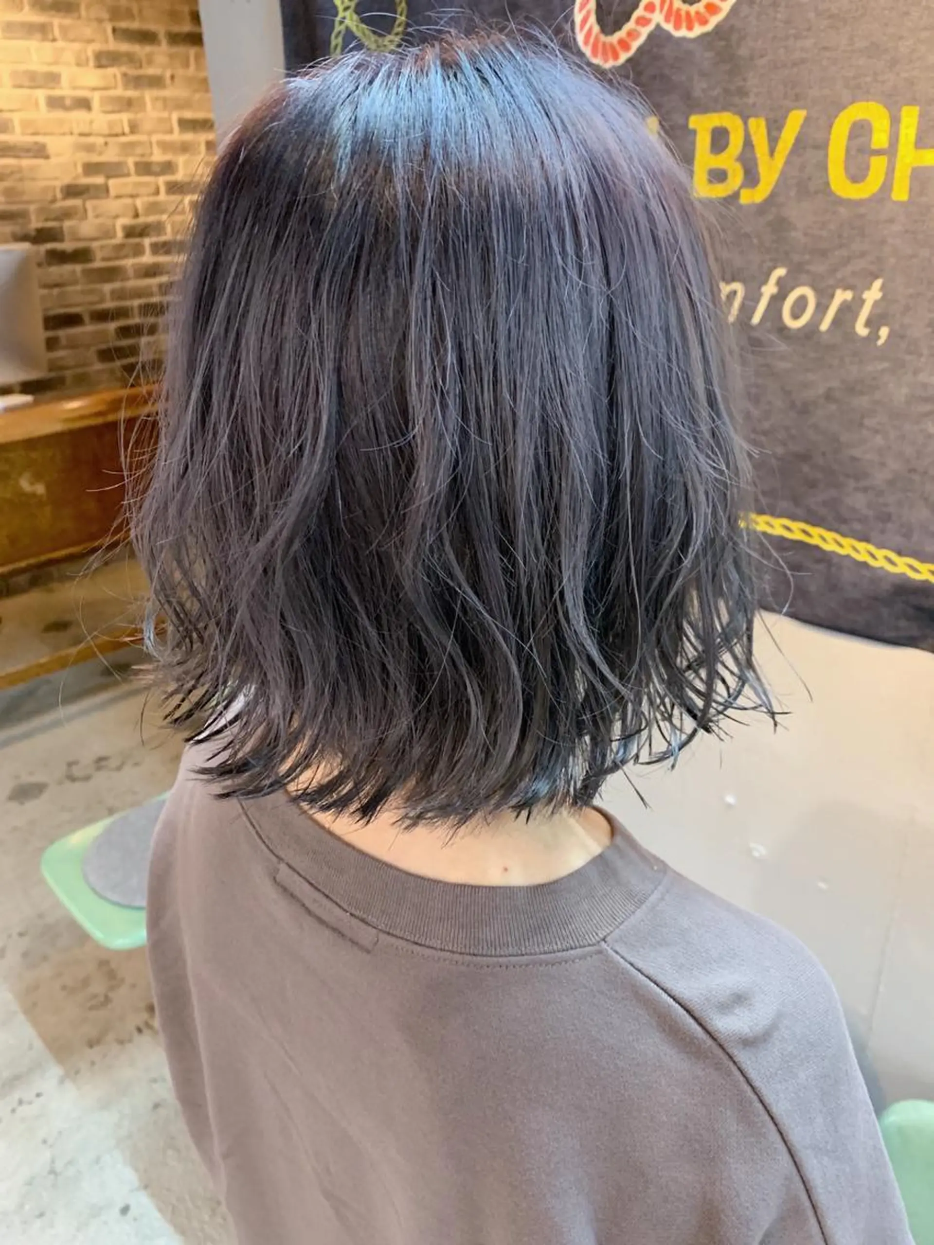 ミディアム カラー ヘアカラー トリートメント 代表 中島貴志のヘアスタイル