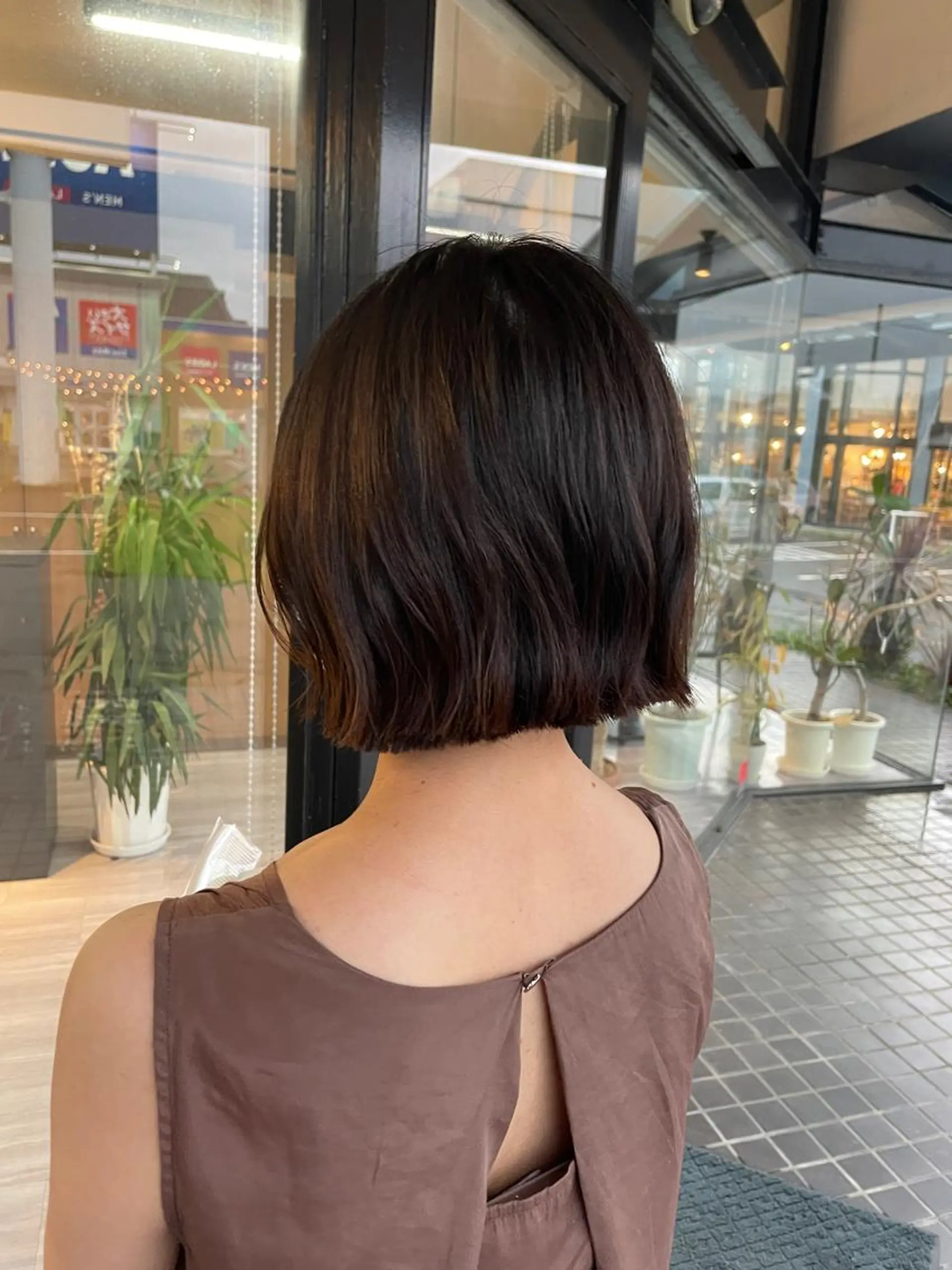 ショート ボブ マキノ キョウカのヘアスタイル