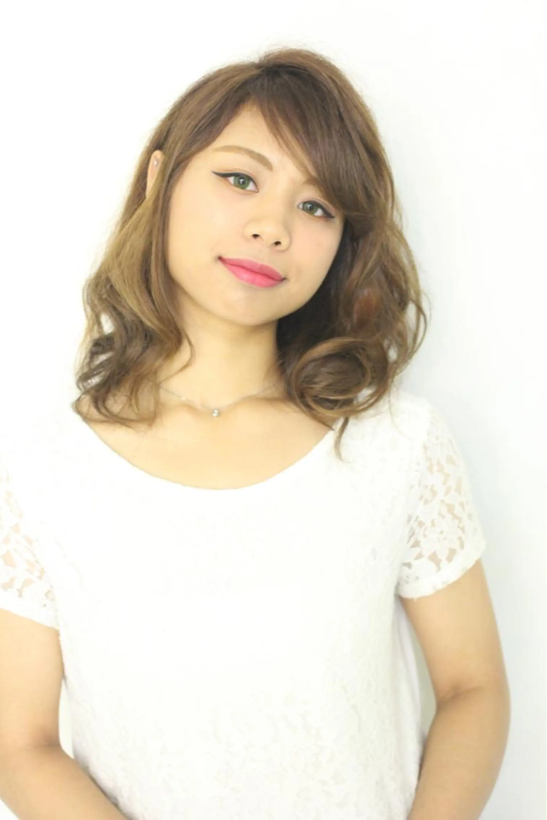 ミディアム セミロング Uni_Une所属・佐野 寛のヘアスタイル