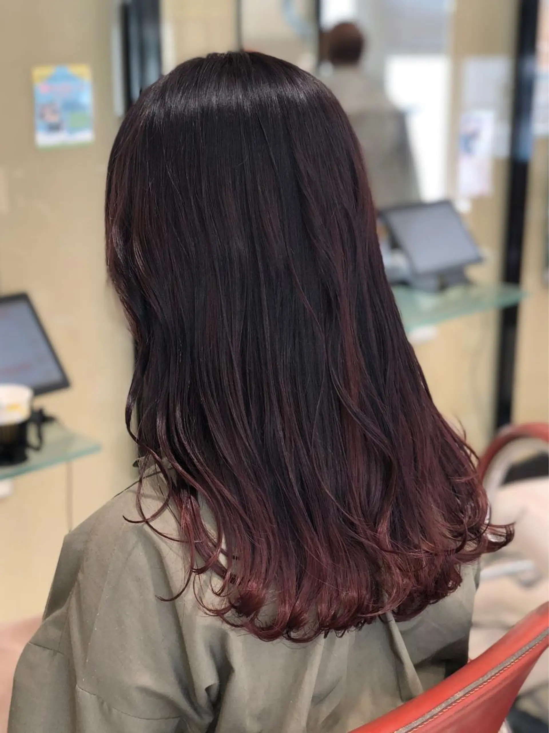 ロング カラー 井上 武輝のヘアスタイル