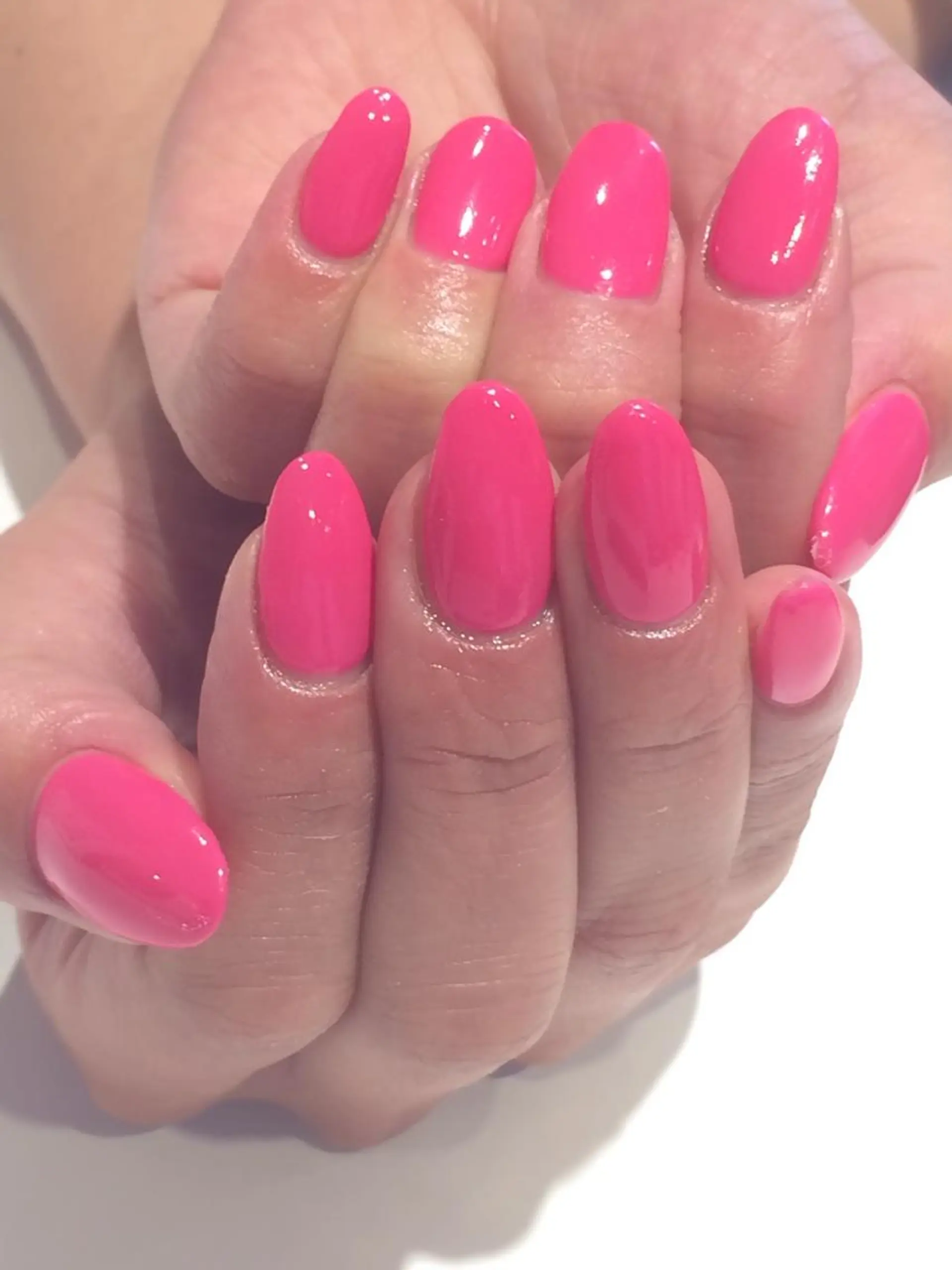 ネイル ワンカラーネイル シンプルネイル M nail はやまうららのネイルデザイン