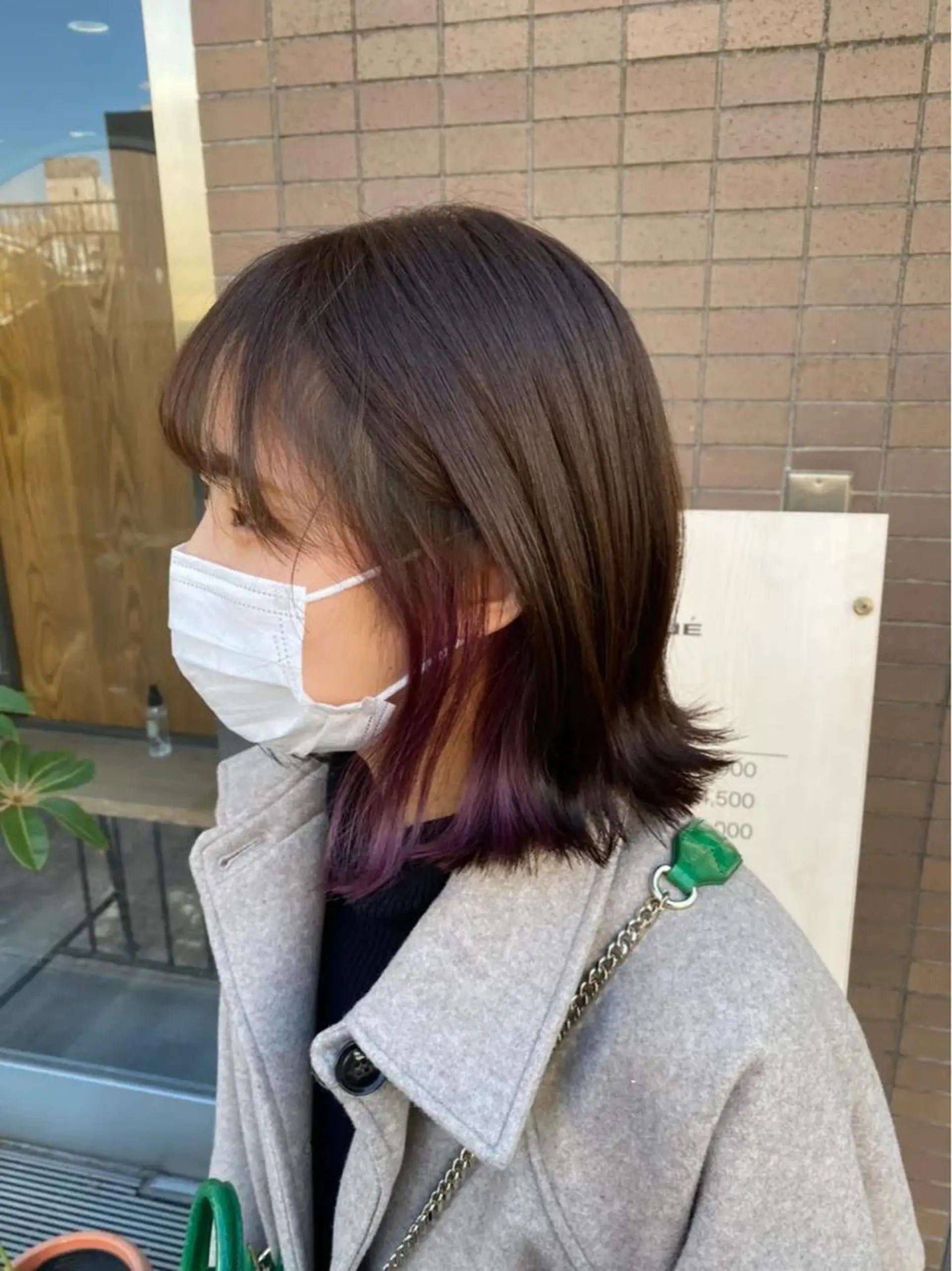 ミディアム ヘアカラー ELEN 新百合ヶ丘のヘアスタイル