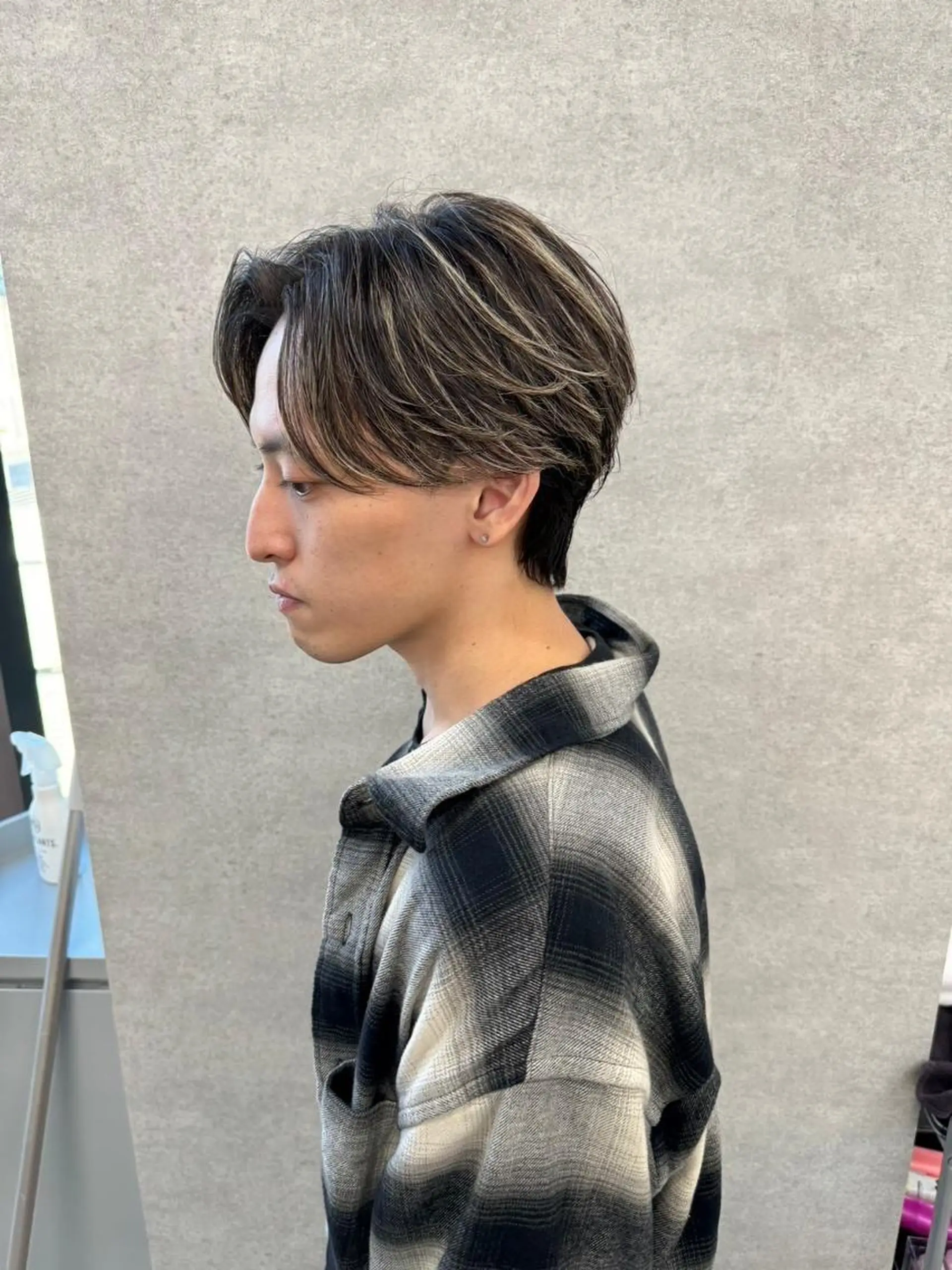 カラー ⚡️渋谷⚡️ メンズパーマ⚡️のヘアスタイル