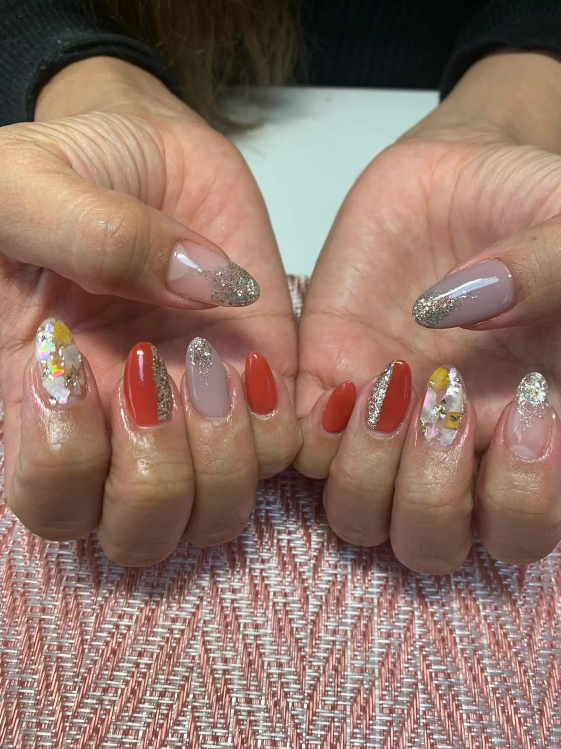 ネイル rukianail 新里のネイルデザイン