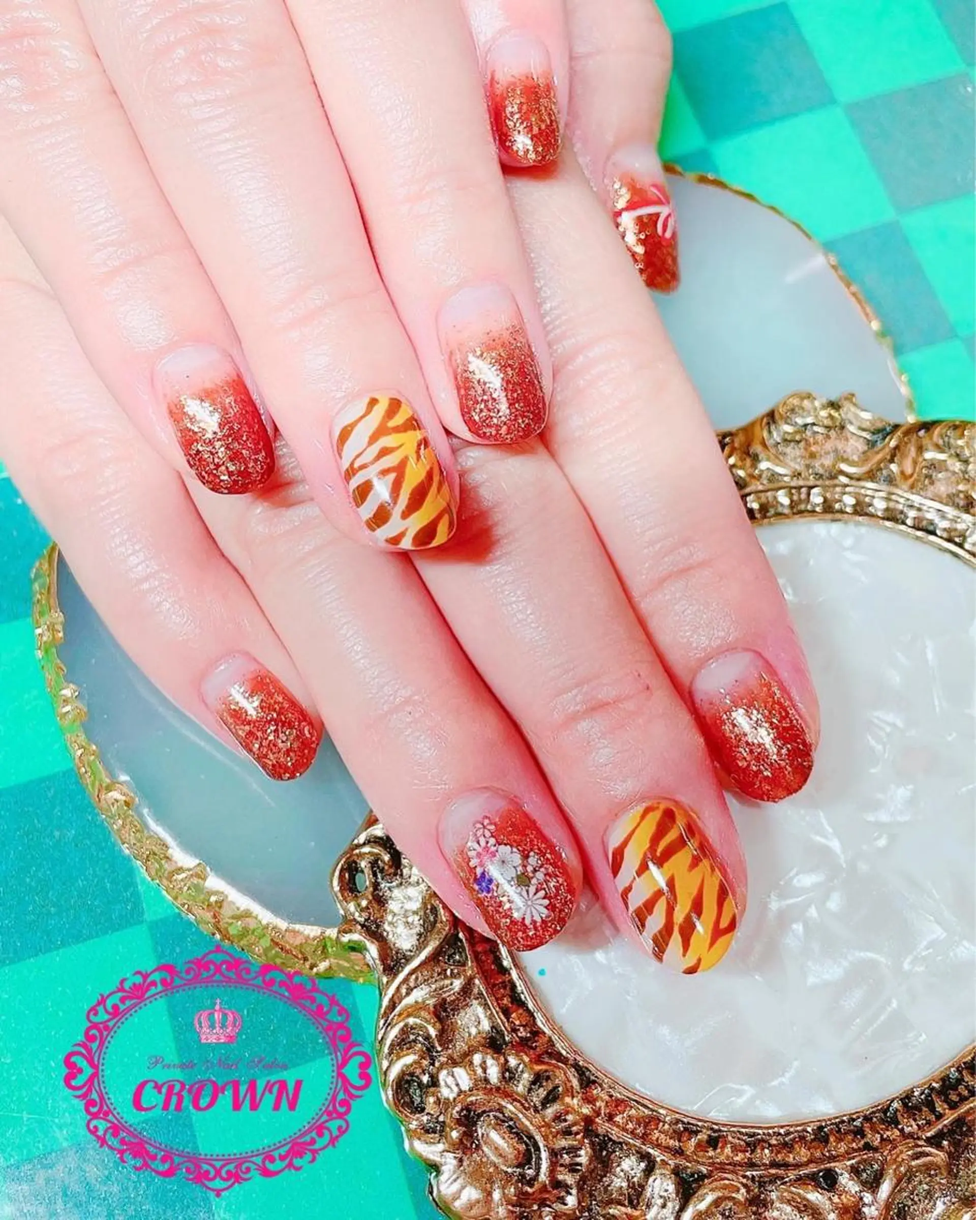 ネイル CROWN プライベートサロンのネイルデザイン