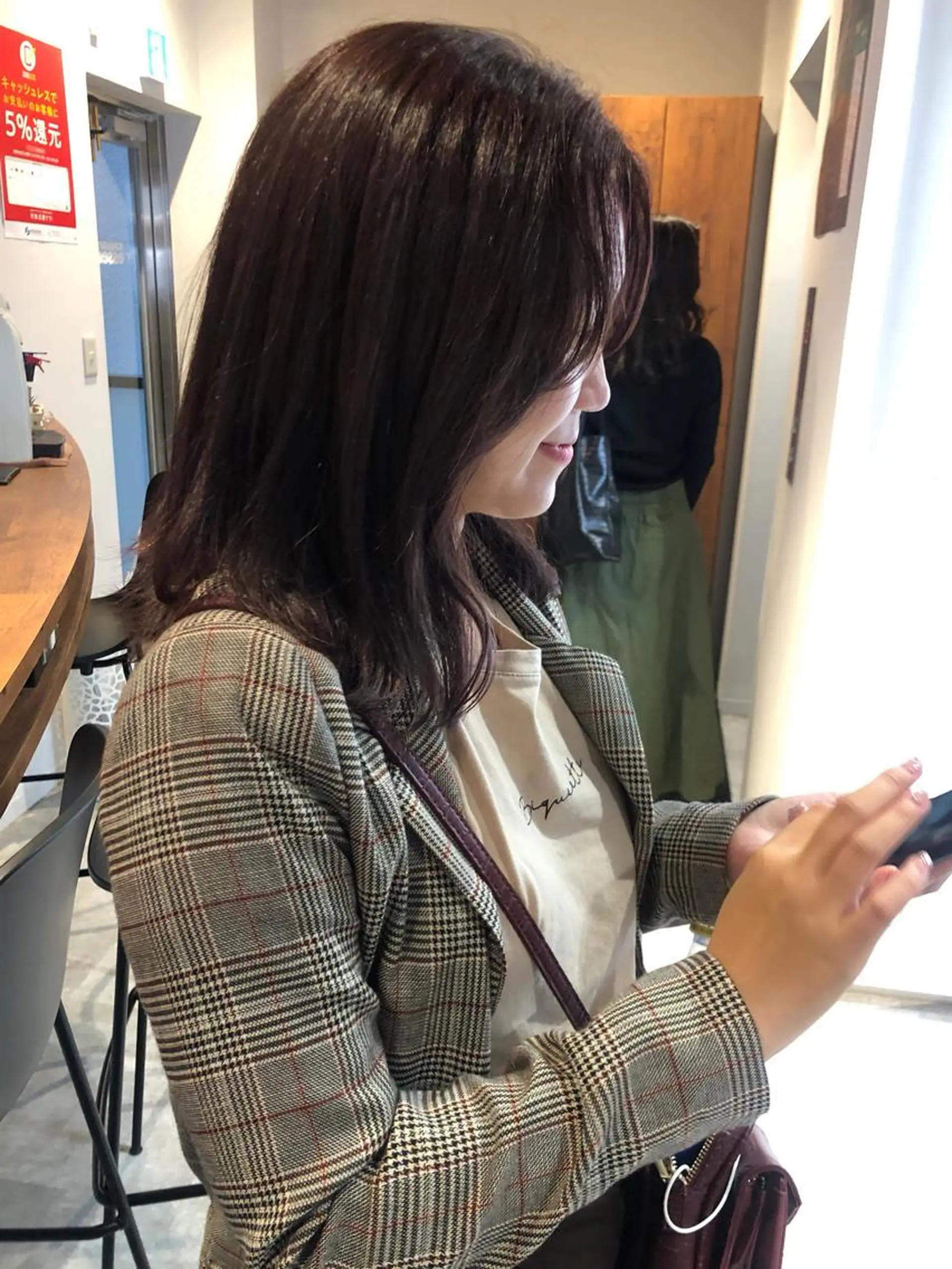 セミロング カラー レイヤー,ボブ / 彩未のヘアスタイル