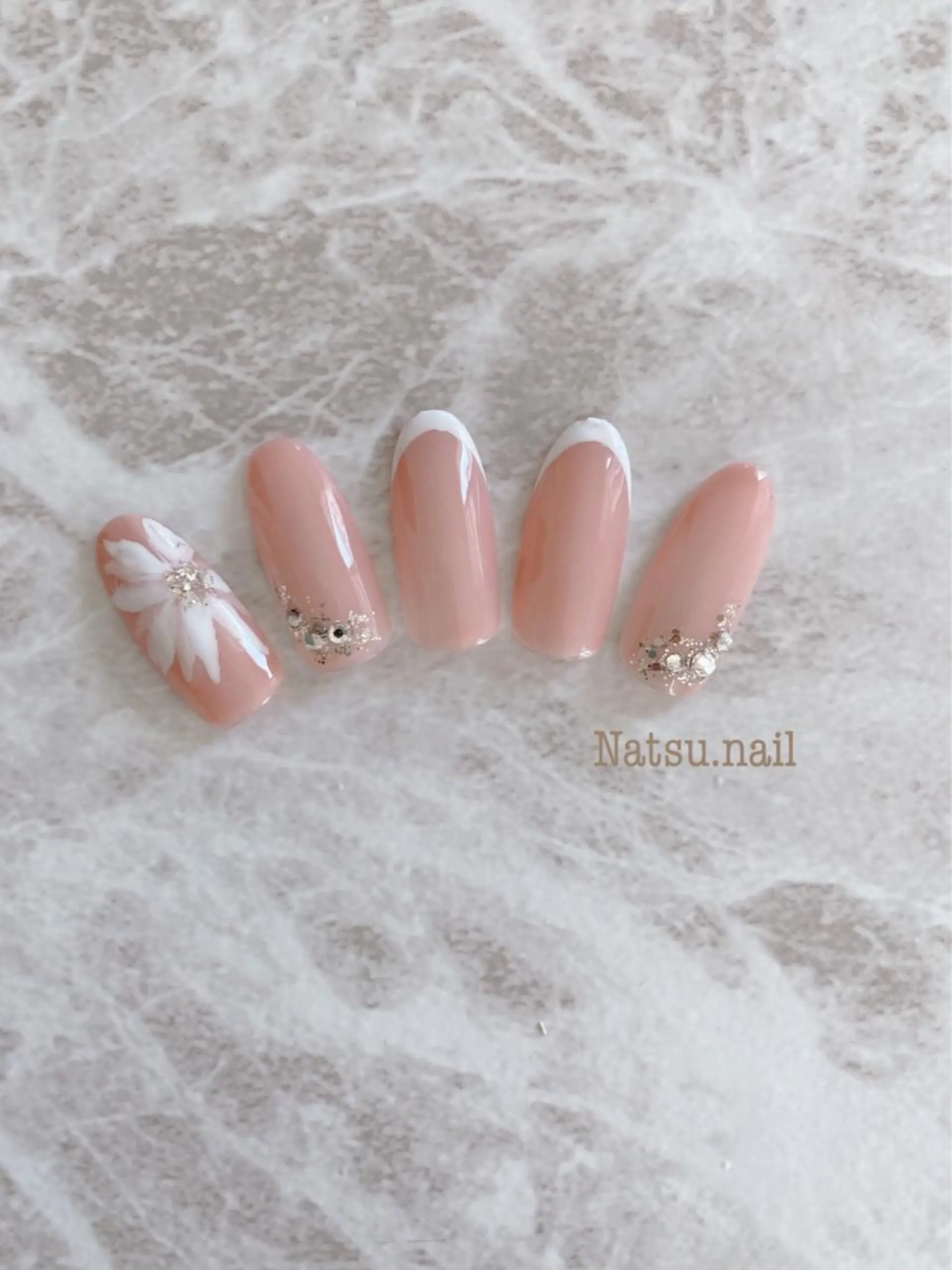 ネイル アートネイル フラワーネイル Natsu nailのネイルデザイン