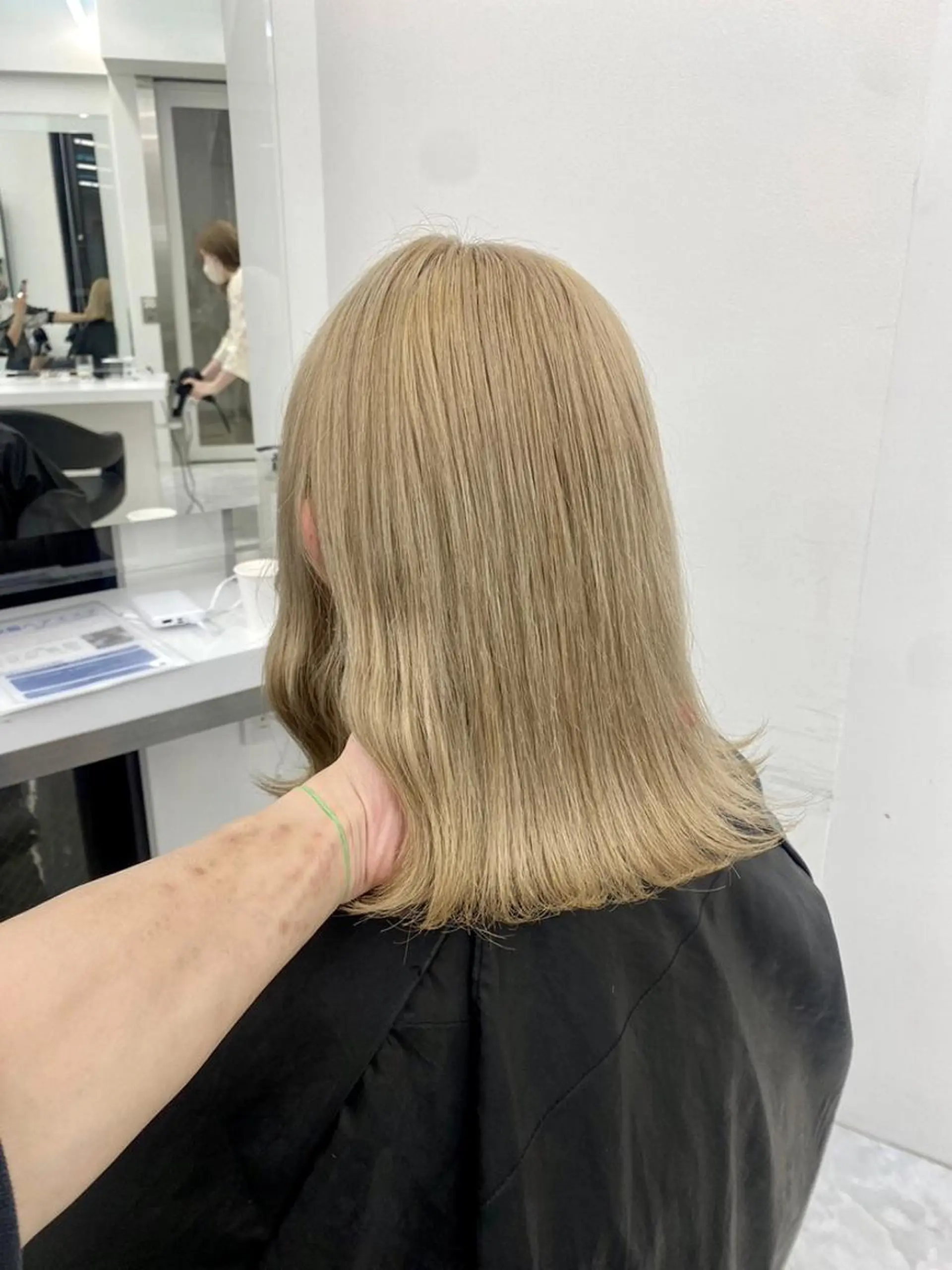 カラー 🫧韓国/似合わせ ボブRION🫧のヘアスタイル