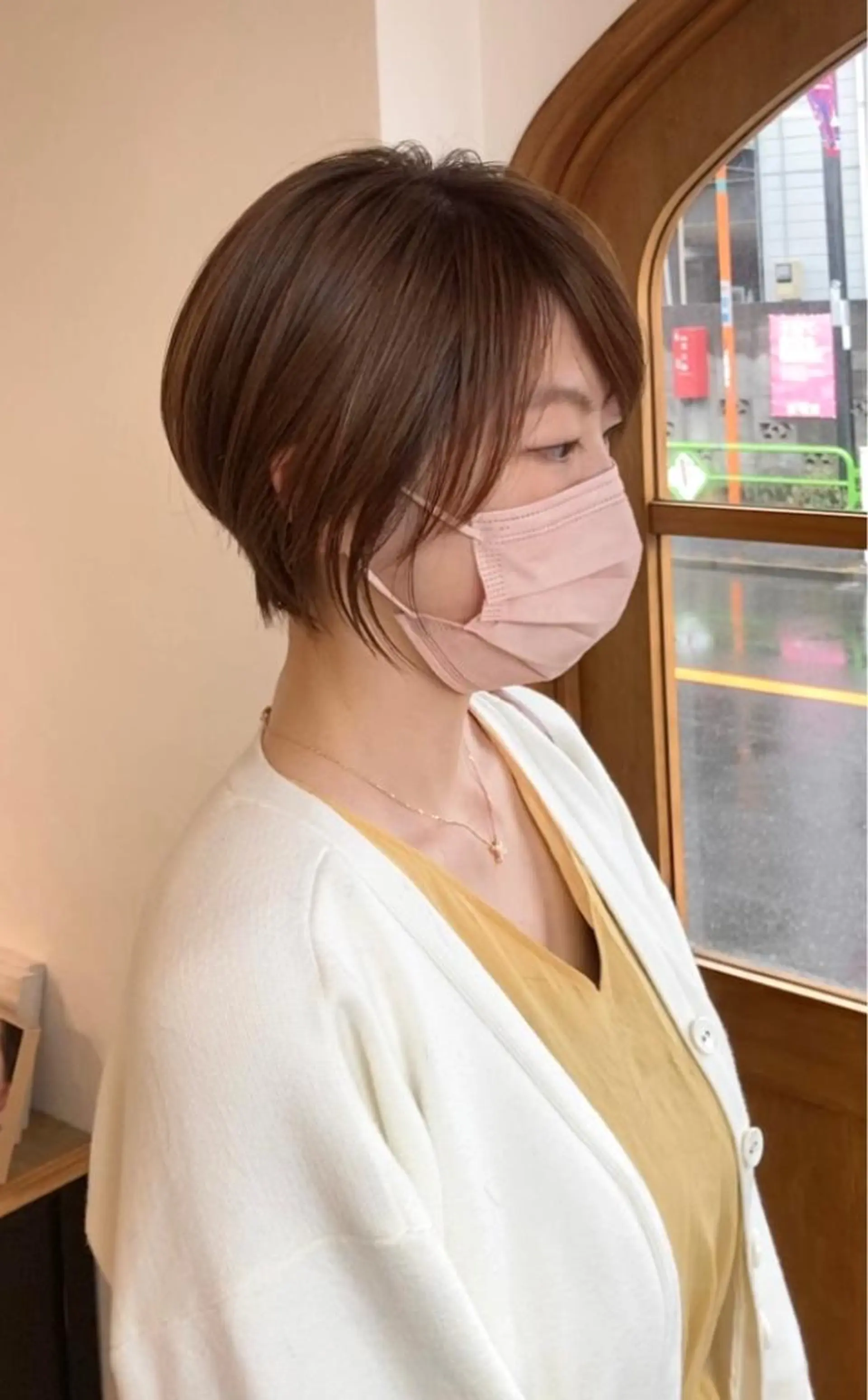 ショート ショートボブ ボブ ショートヘア 中江 翔のヘアスタイル