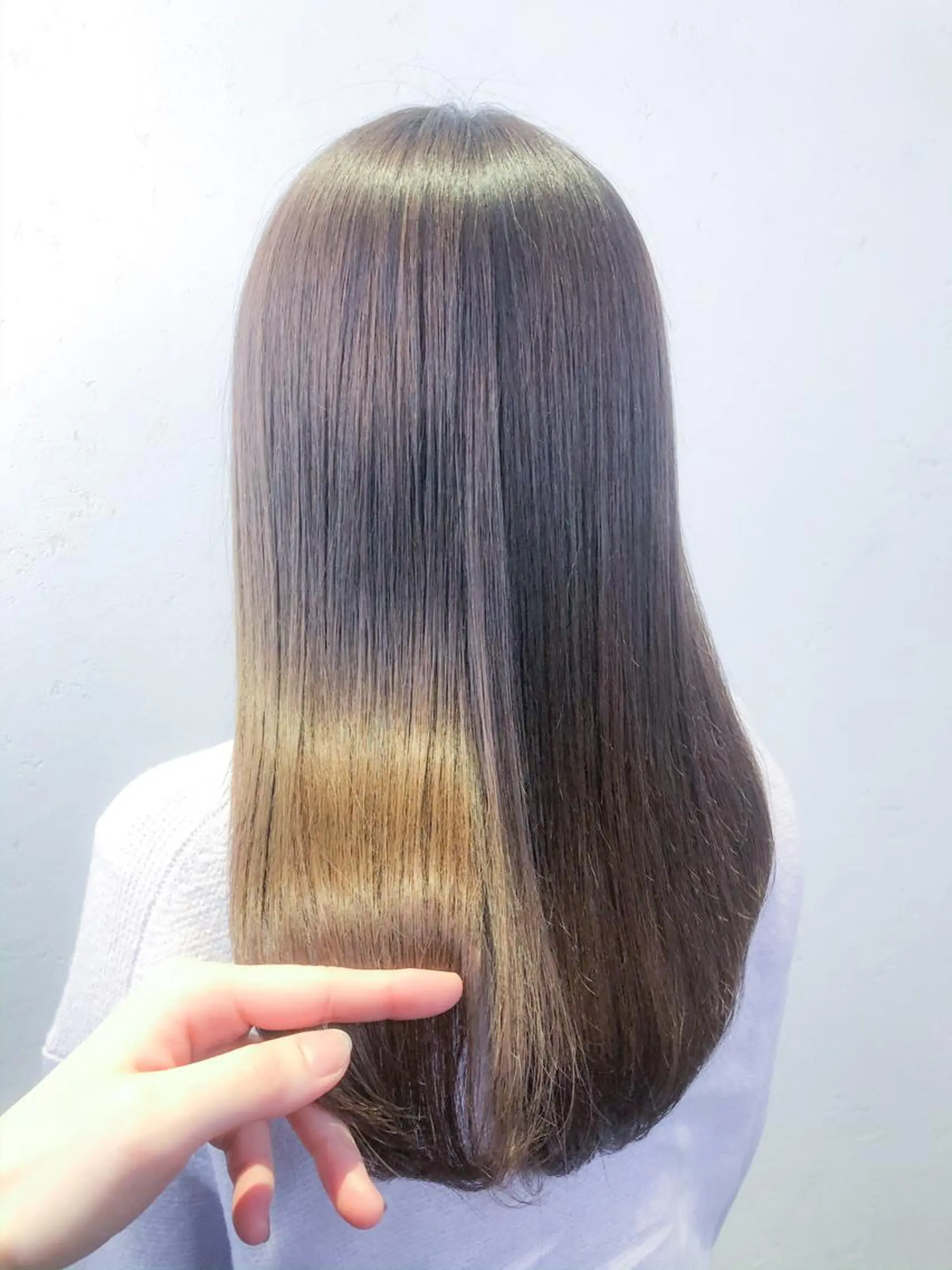 ミディアム パーマ 池田 寿子のヘアスタイル