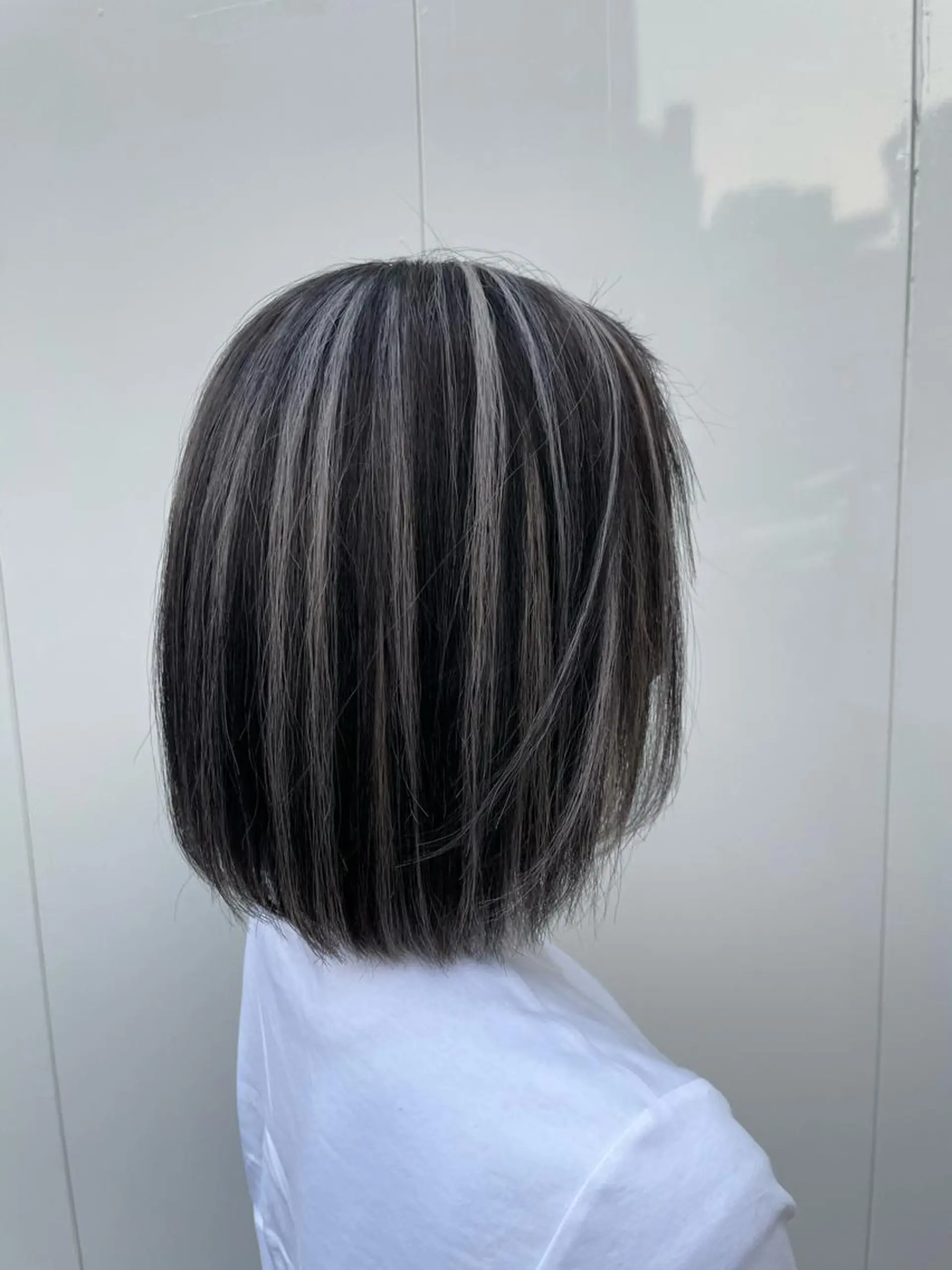 ショート カラー アッシュ バレイヤージュ ベージュカラー ブリーチ グラデーションカラー 安田和洋 ブリーチカラー特化のヘアスタイル