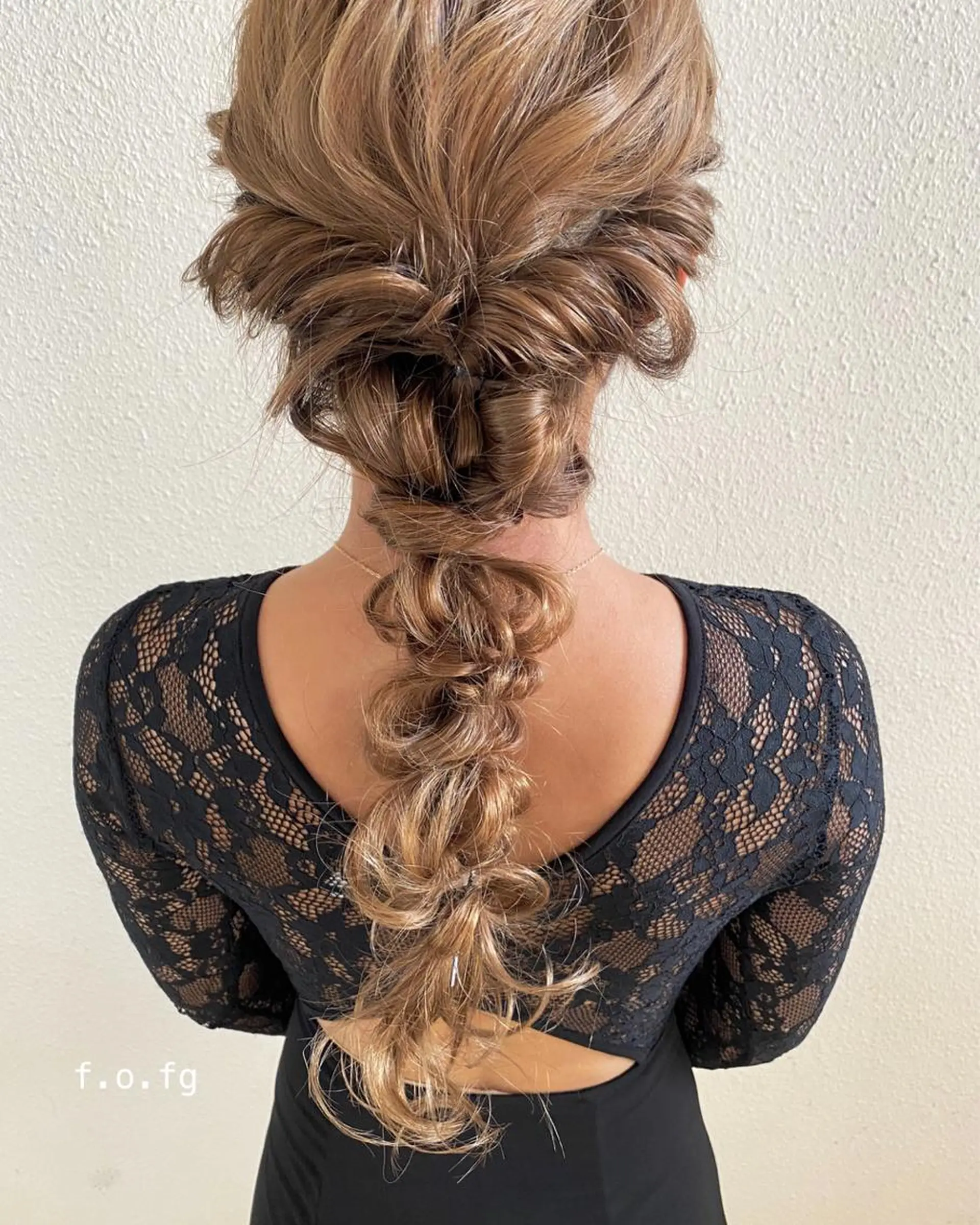 ロング ヘアアレンジ ロング ツキノキ ミナのヘアスタイル