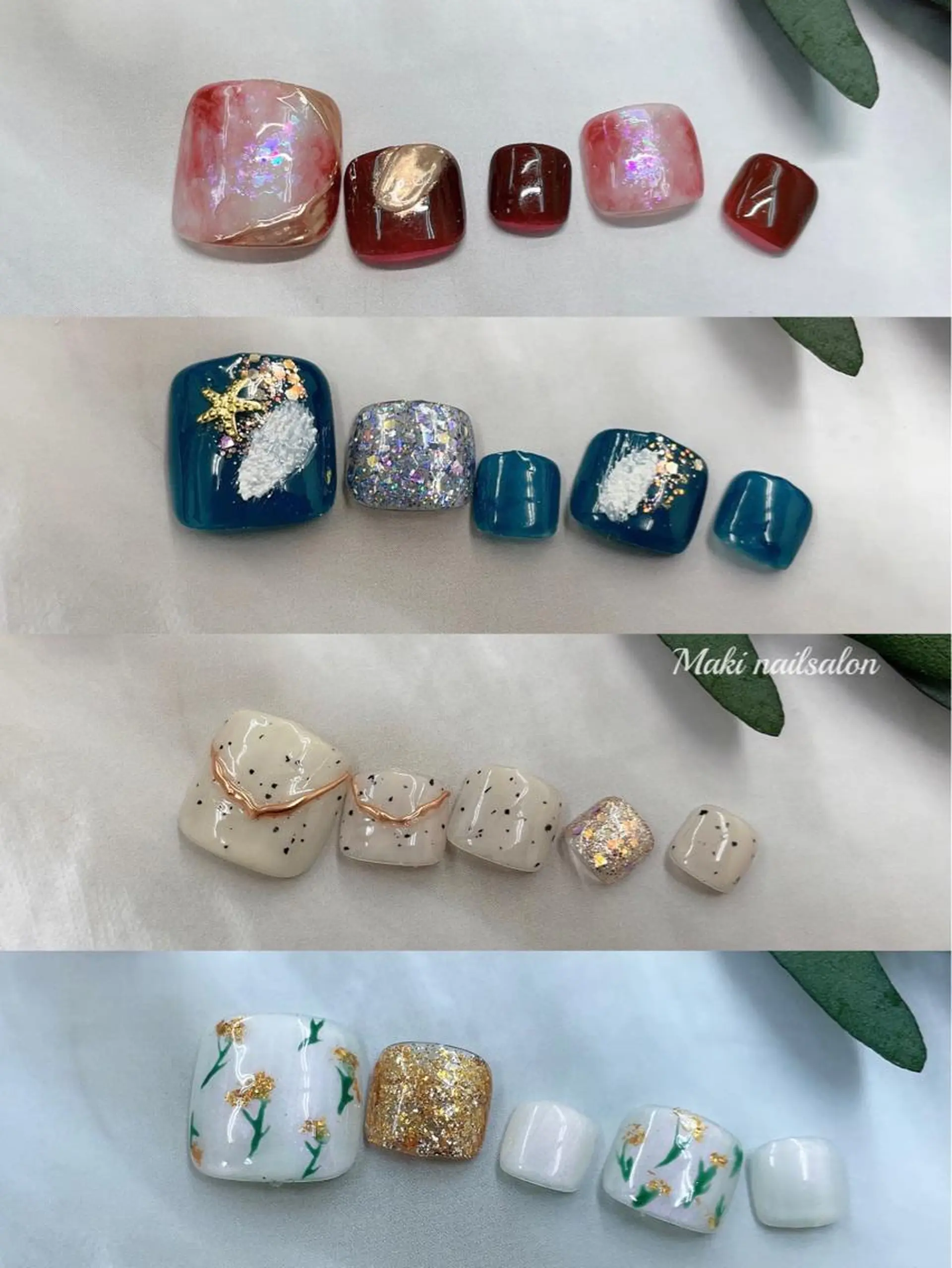 ネイル マキ ネイルサロンのネイルデザイン