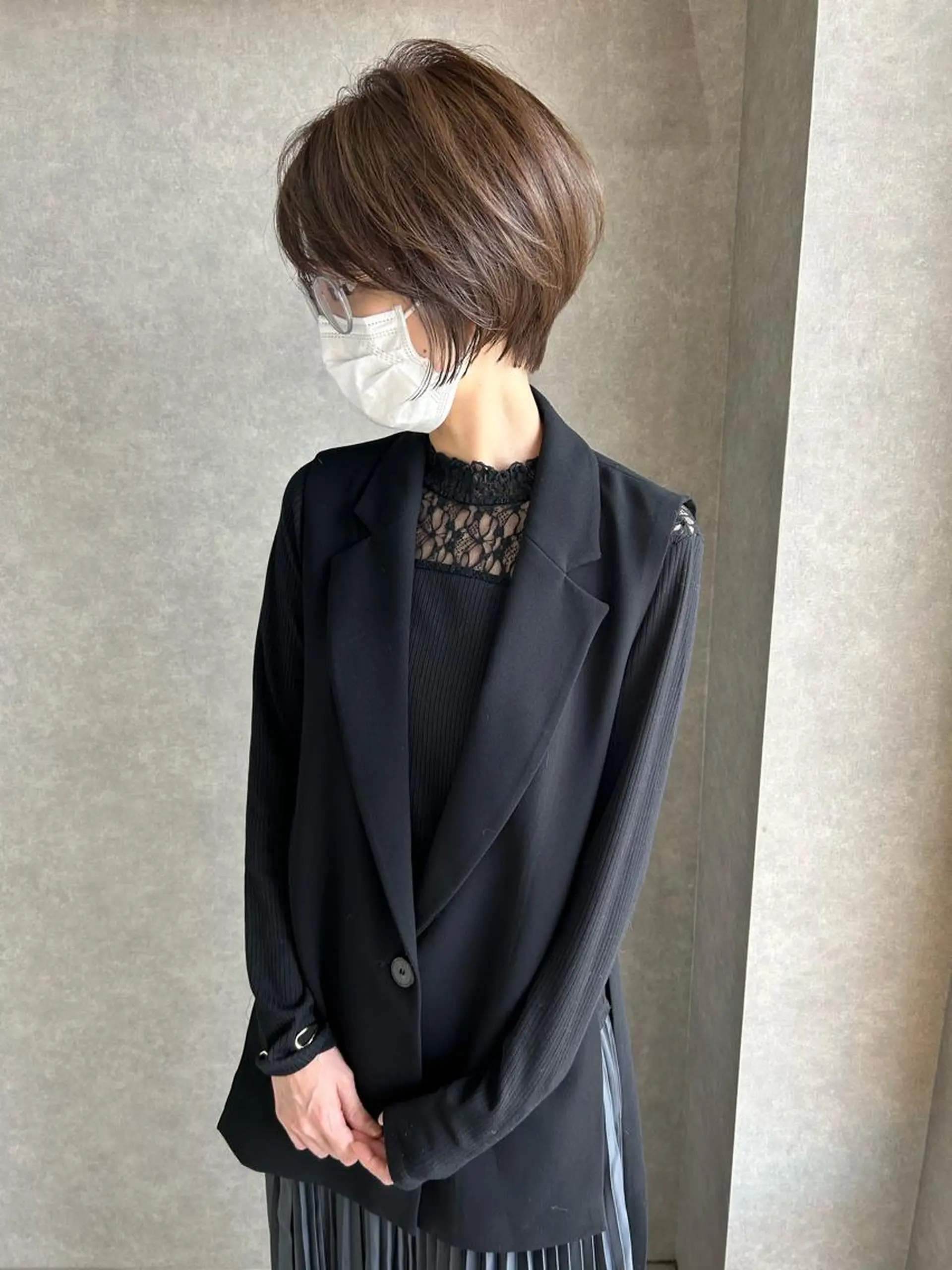 ショート カラー 一ノ瀬 暁のヘアスタイル