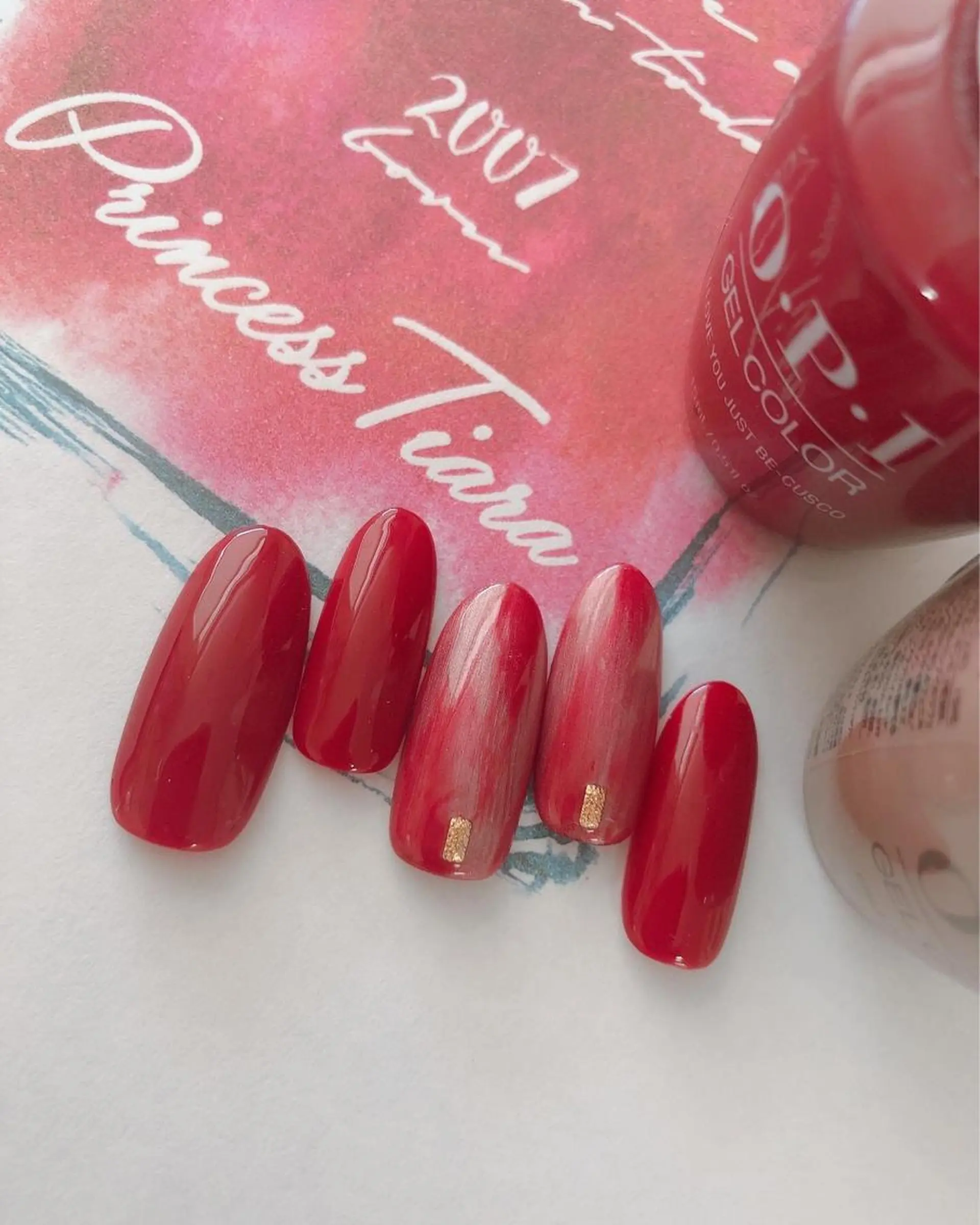 ミディアム ネイル Grantulle collegeのネイルデザイン