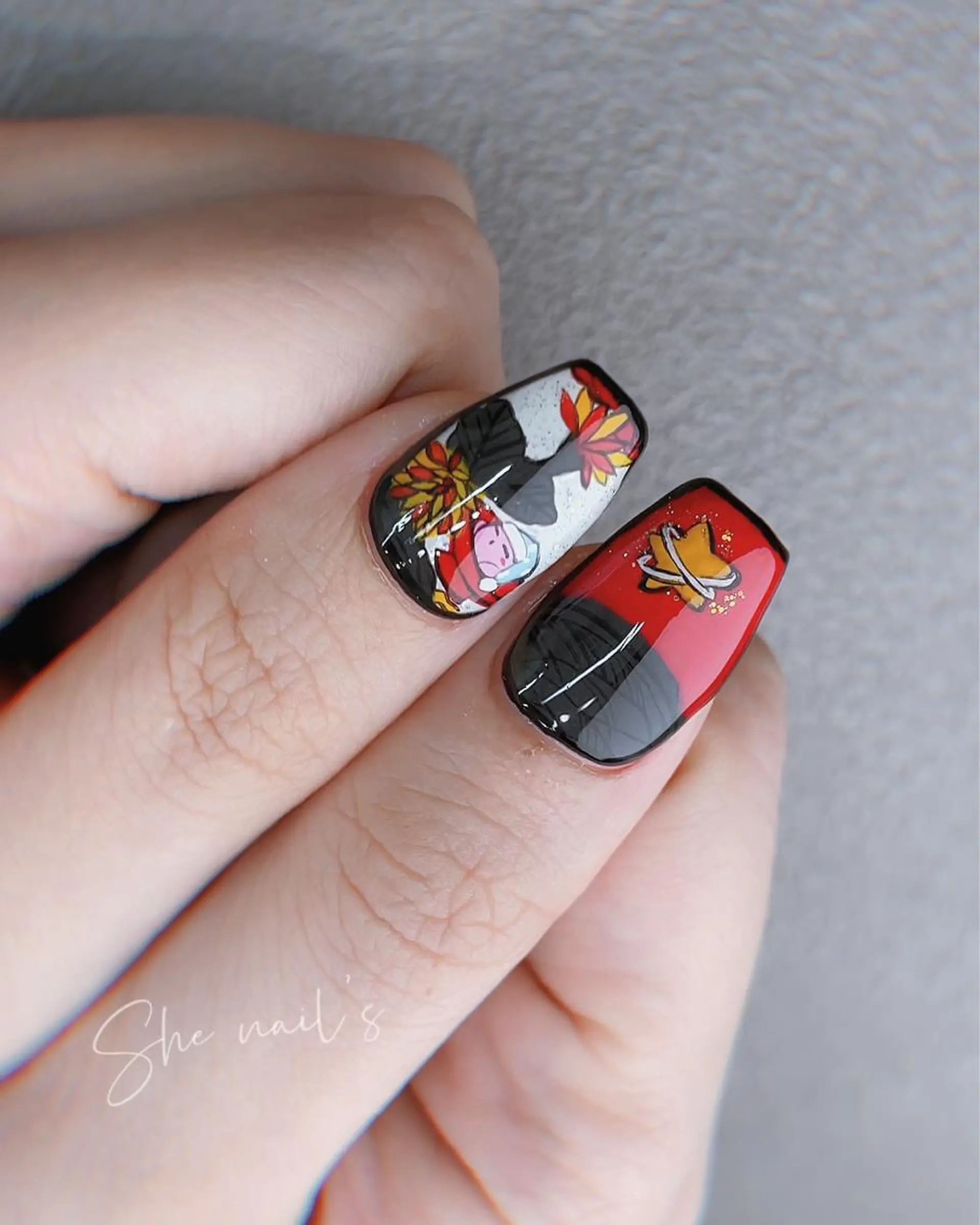 ネイル Blushオーナー Shiinaのネイルデザイン