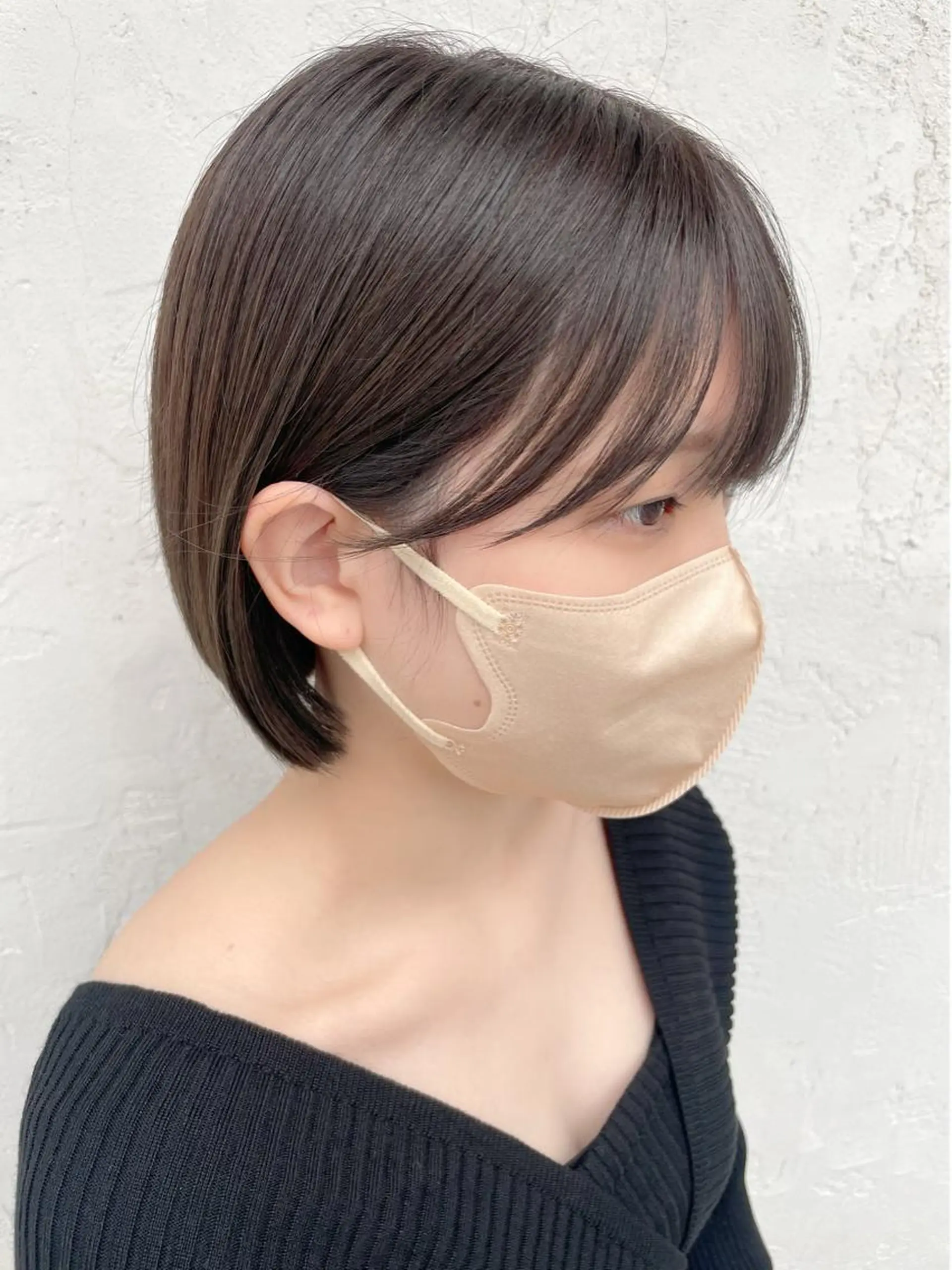 ショート カラー 顔周りカット 【オノザワリョウ】のヘアスタイル