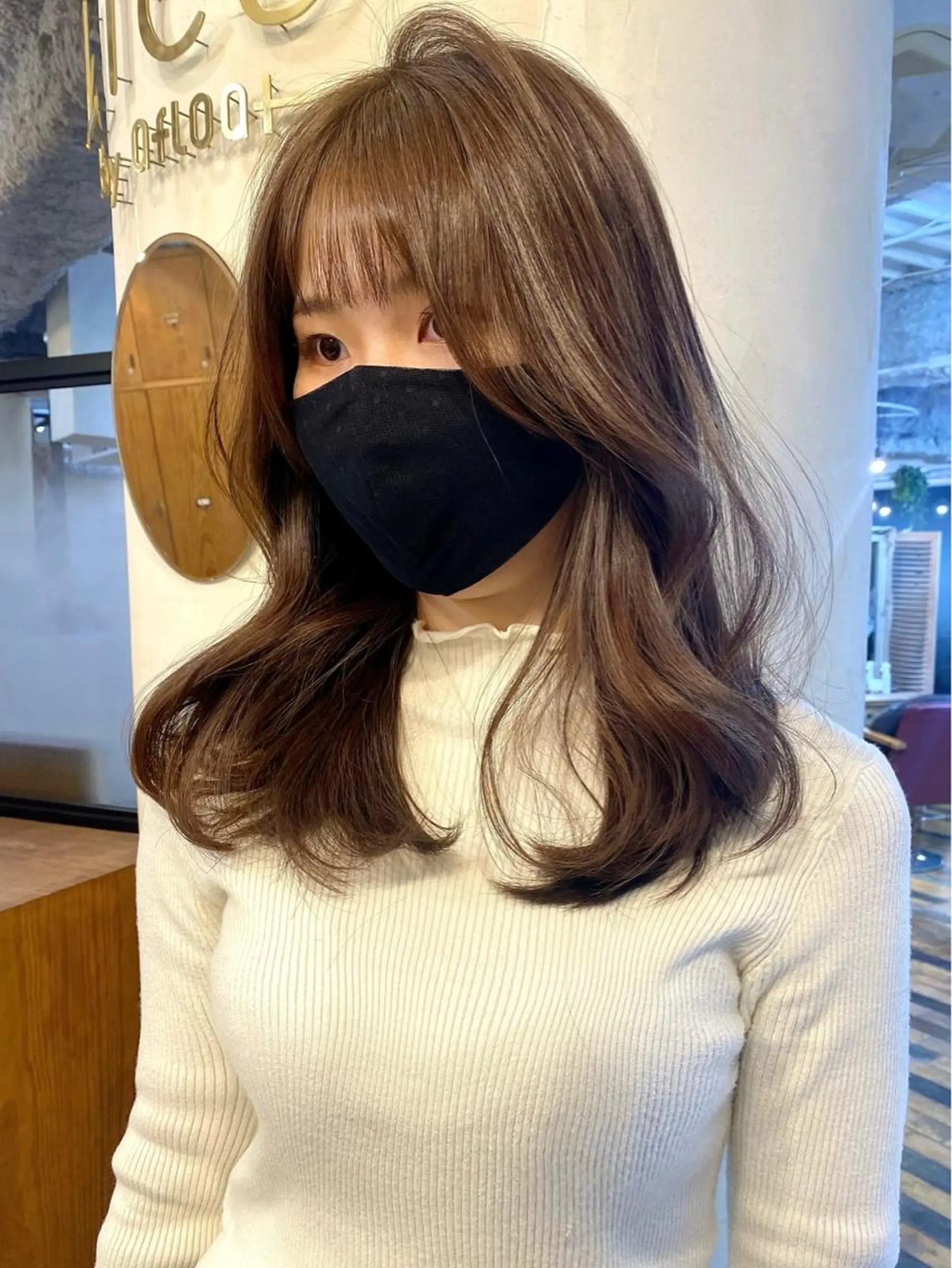 ロング カラー 🥣 hashi 🛋️のヘアスタイル