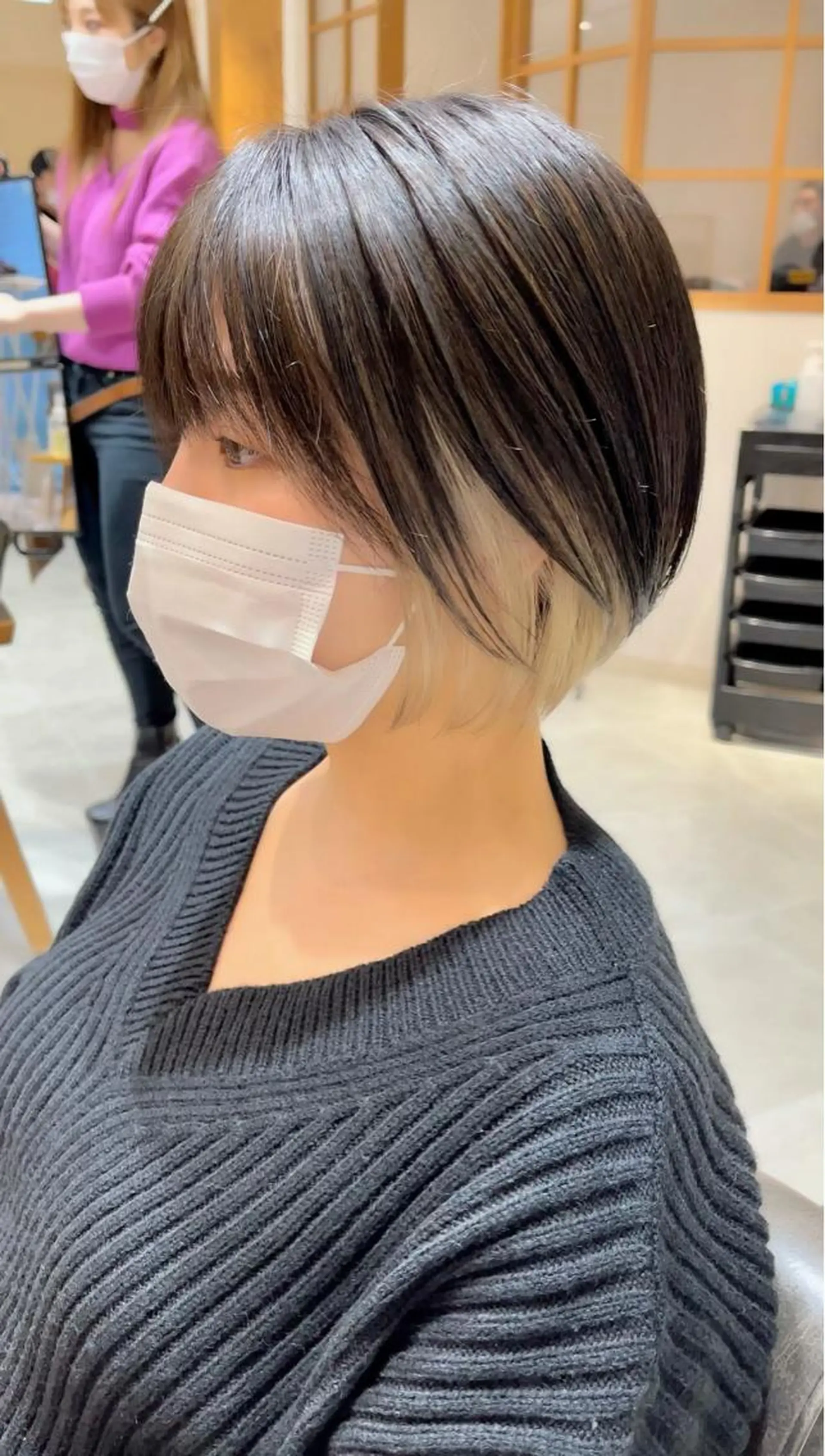 ショート カラー 🌟イメチェン美容師 🌟清水 大輝のヘアスタイル