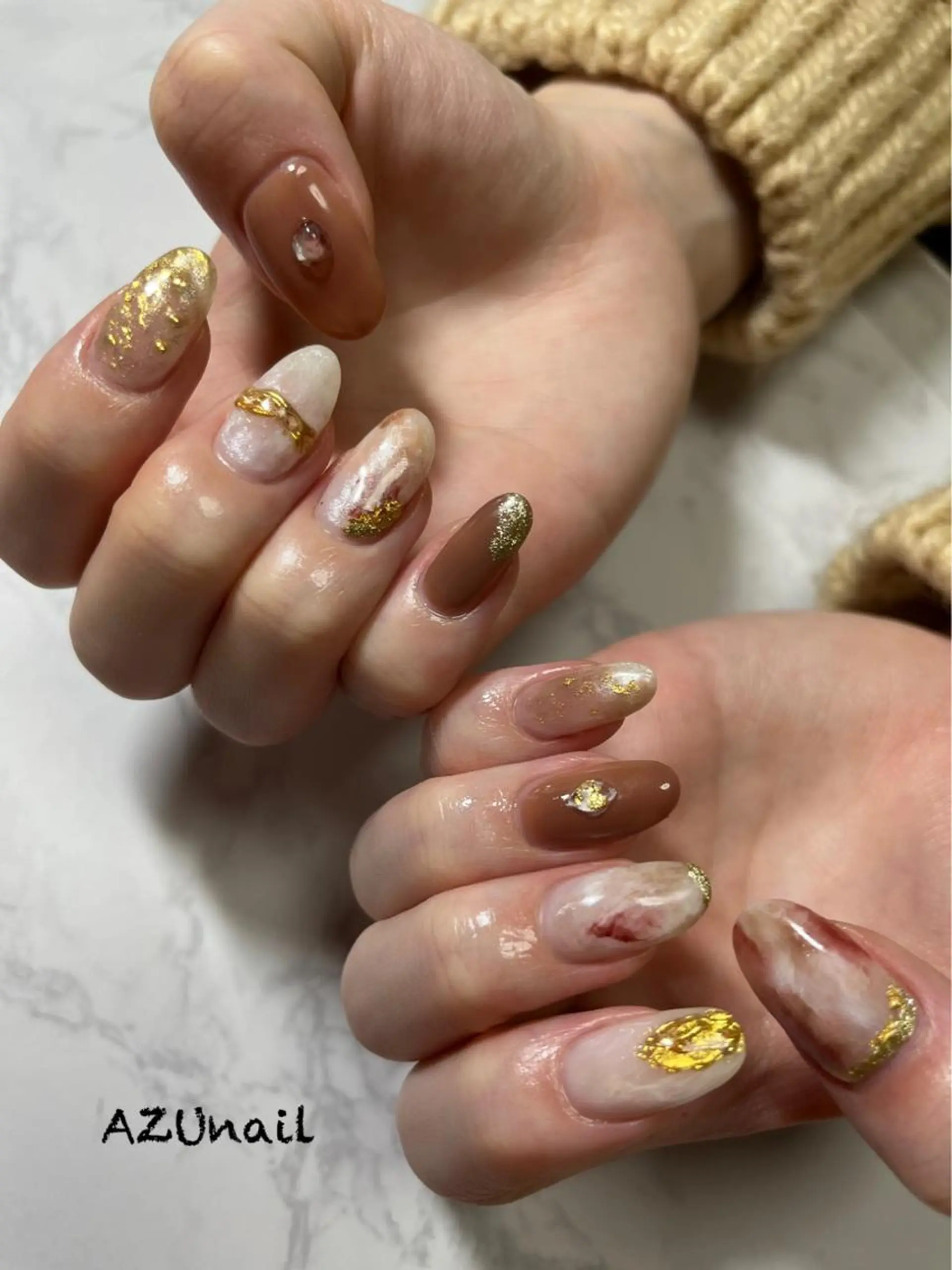 ネイル AZU nailのネイルデザイン