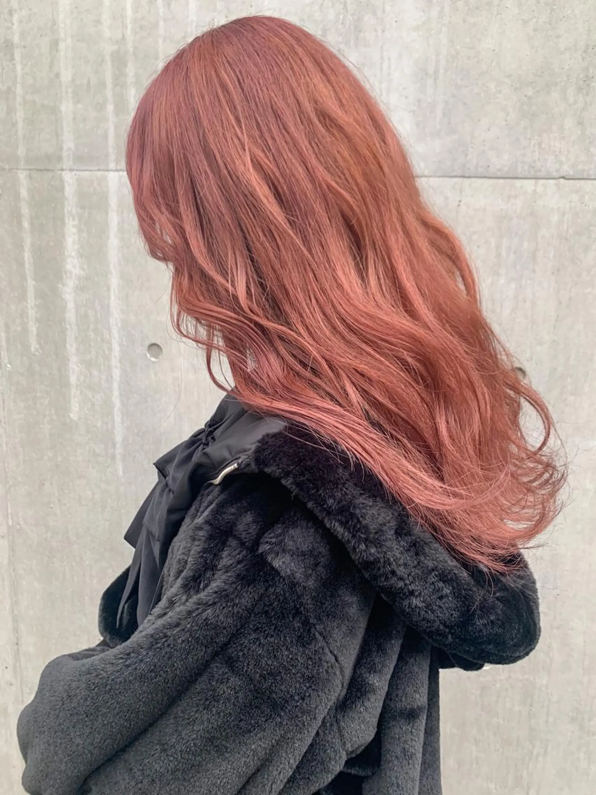 ロング カラー ヘアアレンジ ヘアカラー トリートメント yuka .のヘアスタイル