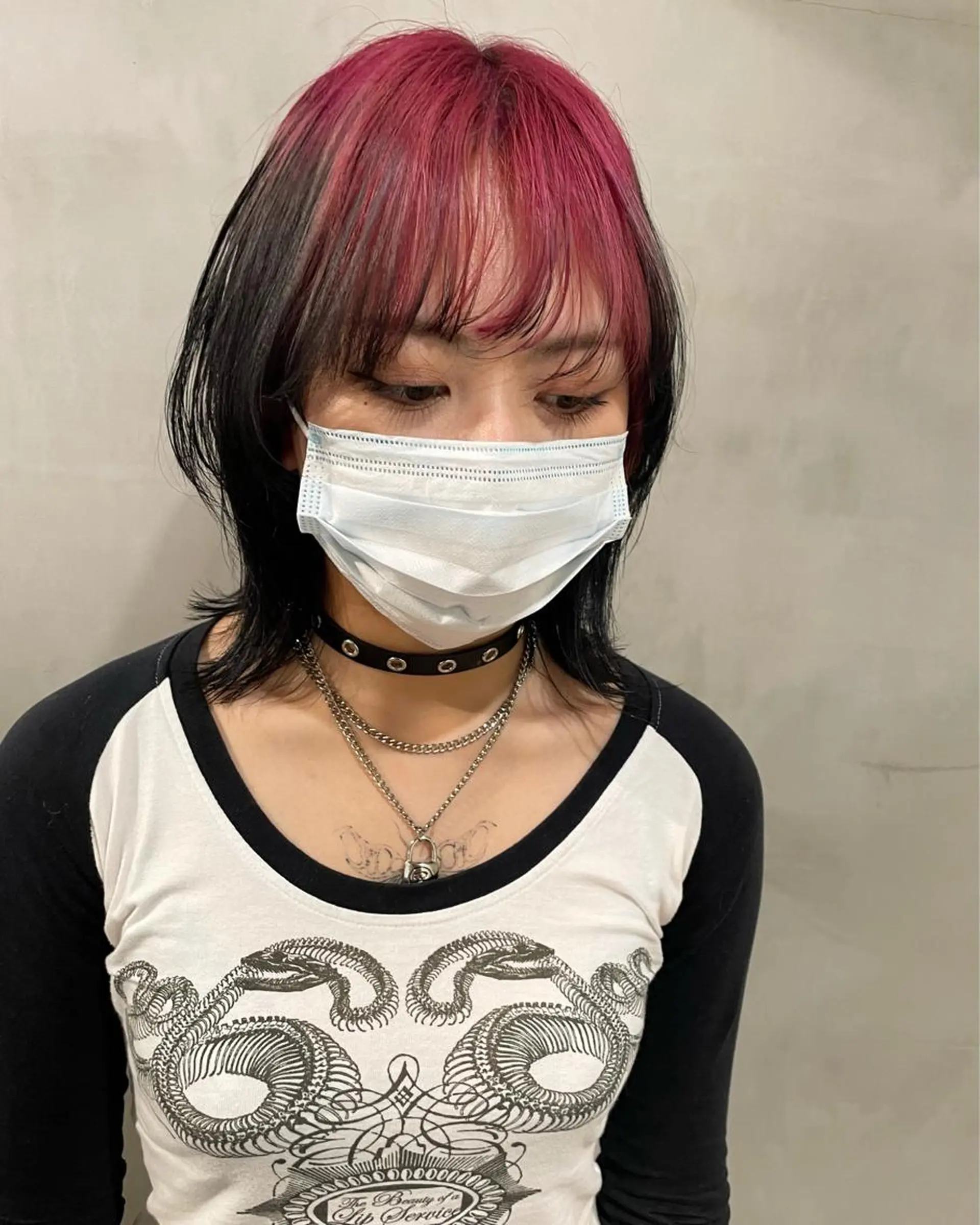 ミディアム カラー カット ヘアカラー トリートメント 優作 〜圧倒的信頼〜のヘアスタイル