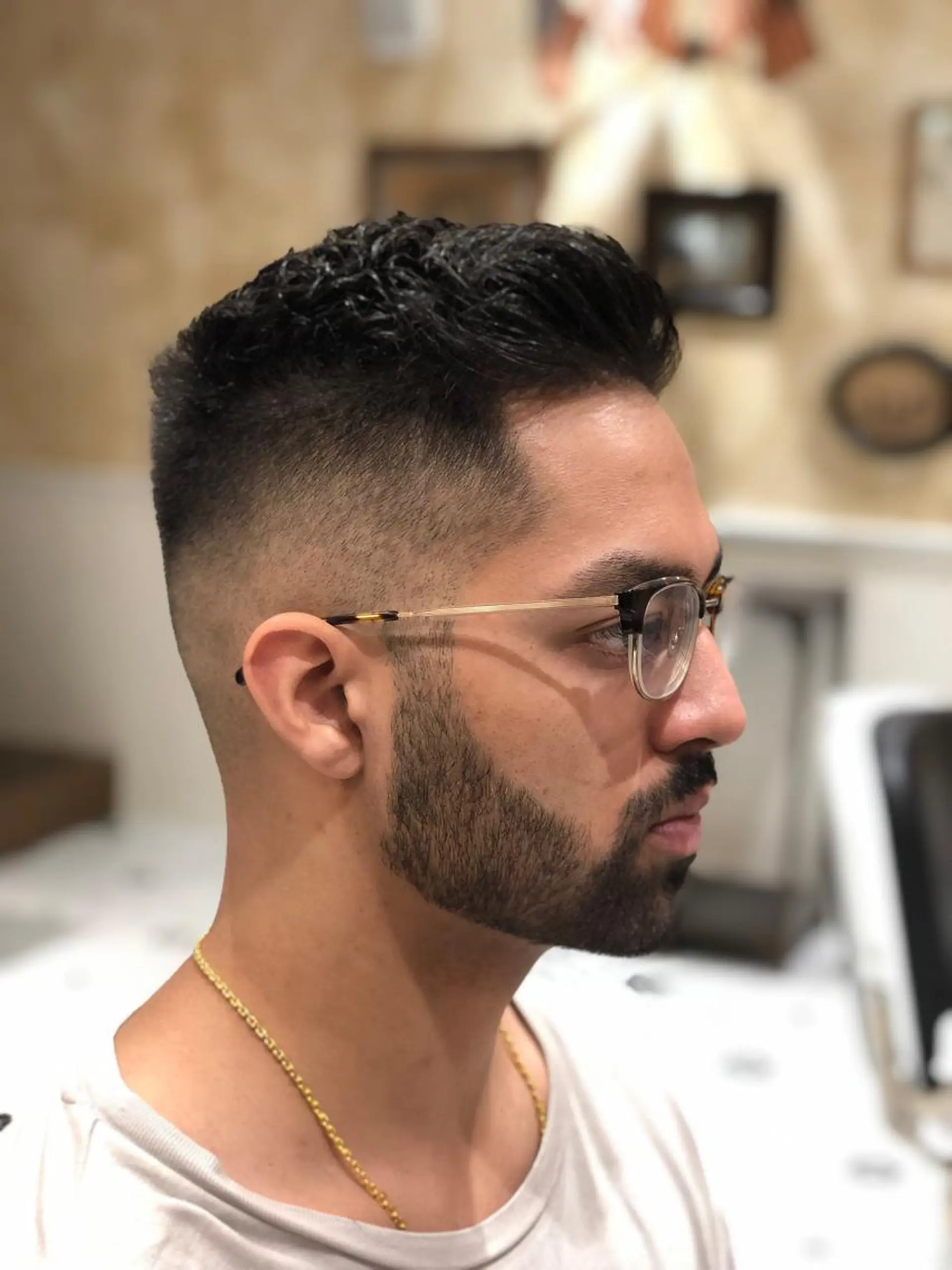 ショート メンズ 山﨑 愛也のヘアスタイル