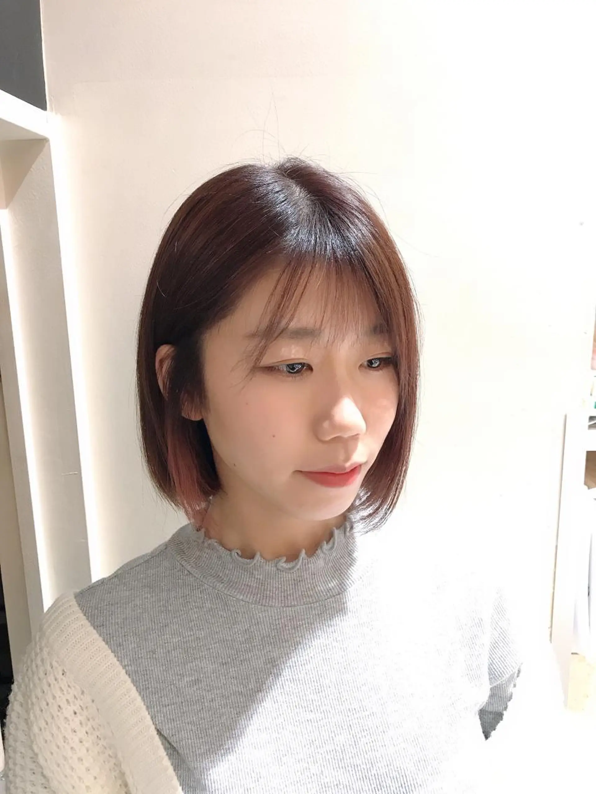 ショート カラー ピンクカラー Rondo岐阜公式/ 岐阜No.1髪質改善のヘアスタイル