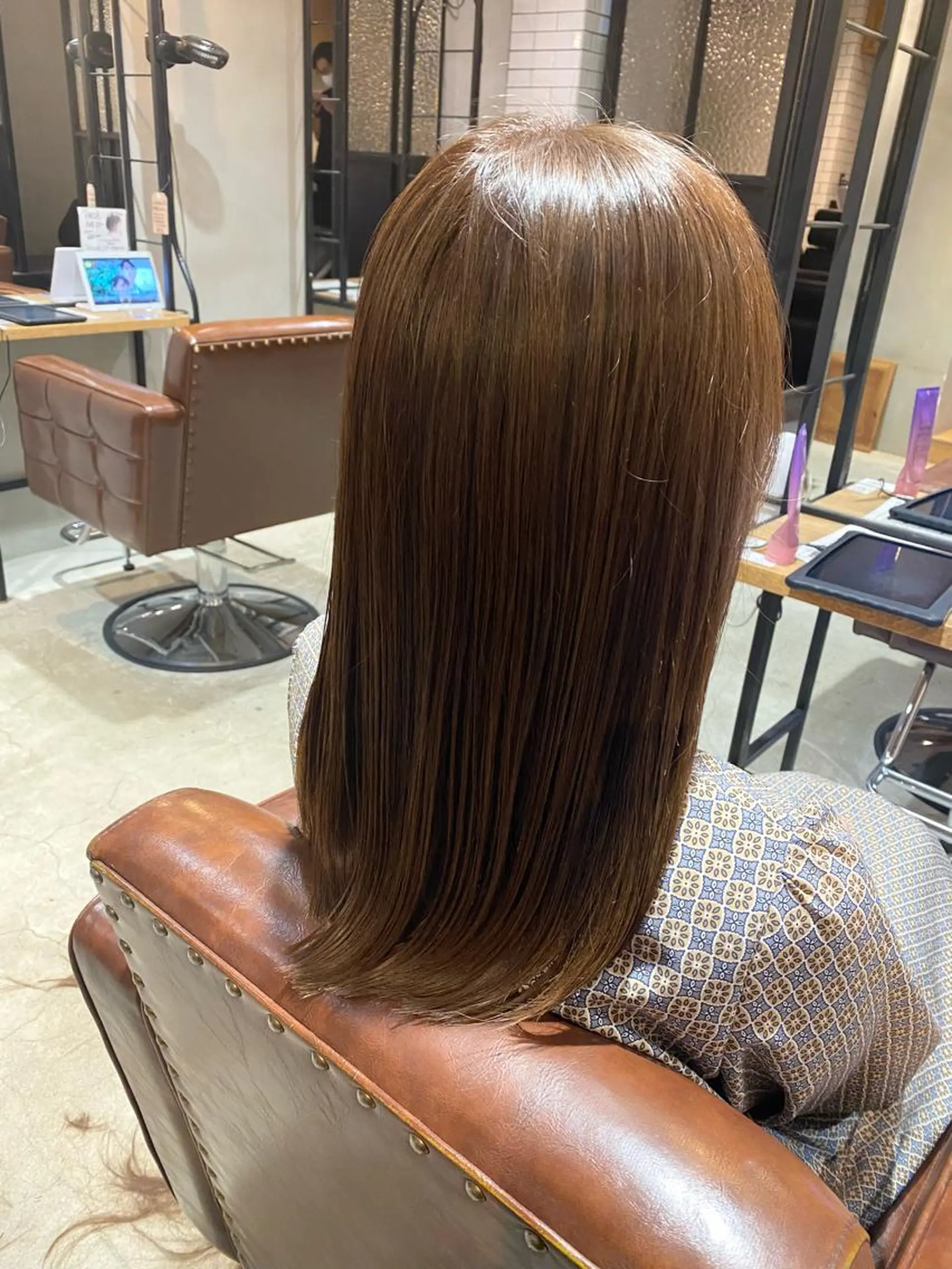 セミロング カット ヘアカラー ☆髪質改善☆ 伊藤 祐美のヘアスタイル