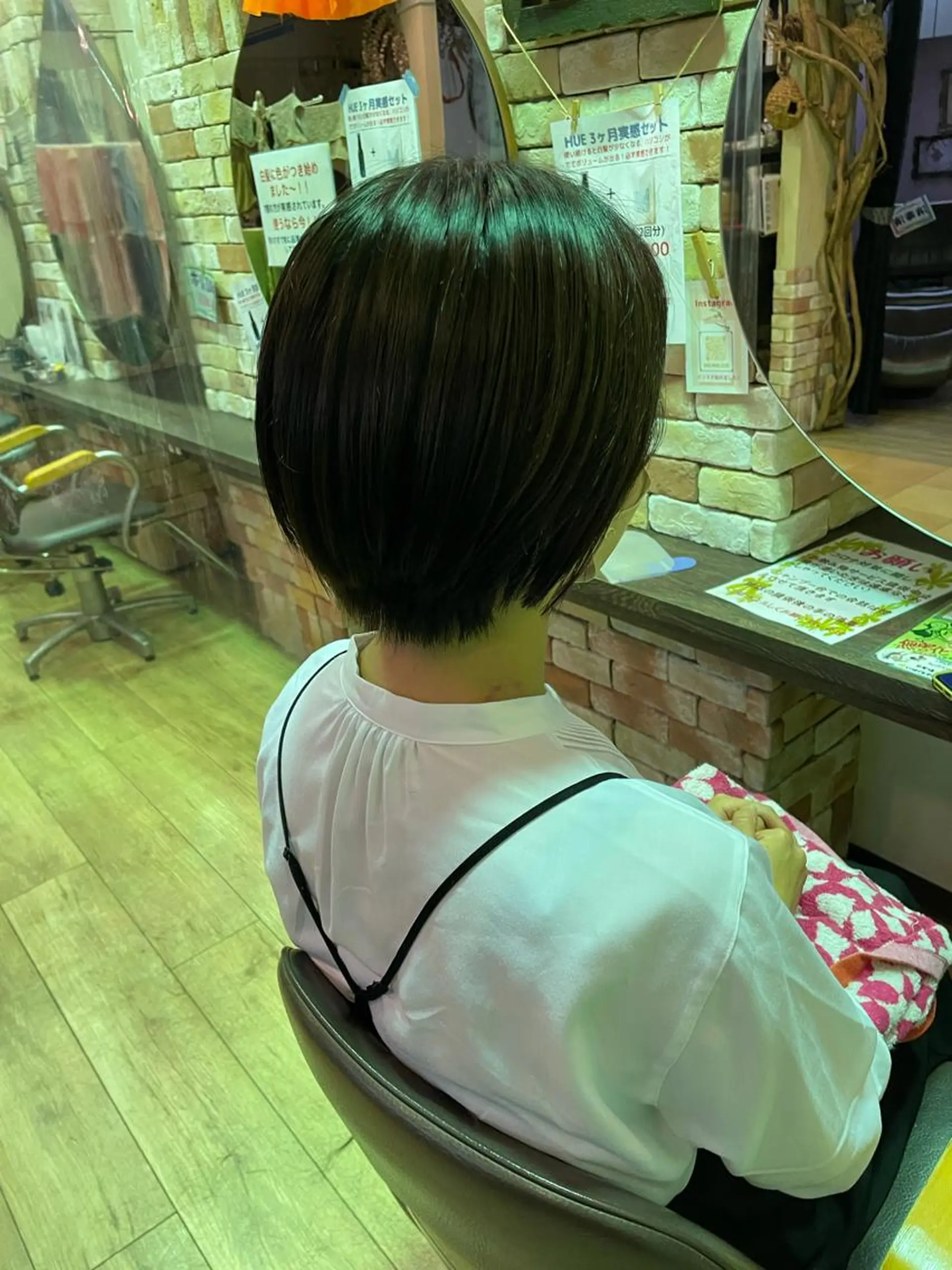 ショート hair make echo滿木あい花のヘアスタイル