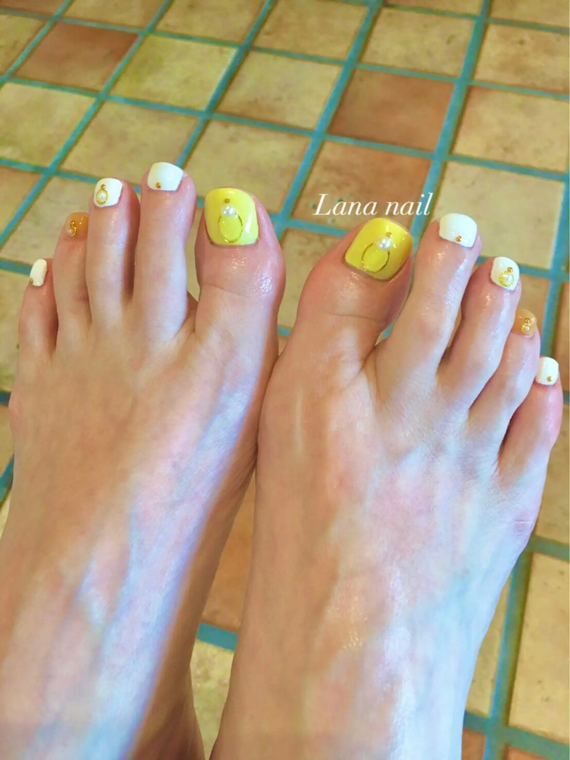 ネイル アートネイル フットネイル Lana nailのネイルデザイン