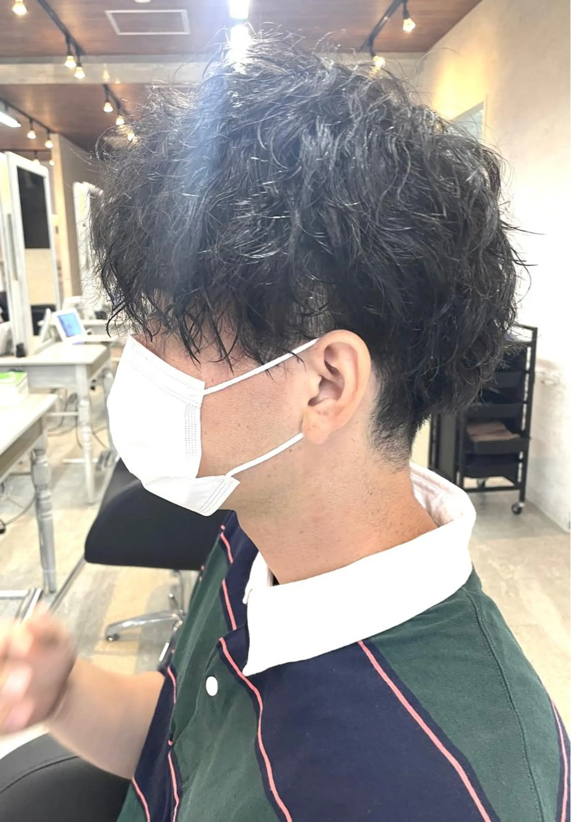 パーマ メンズ 美髪× ヘアセット✨Araiのヘアスタイル