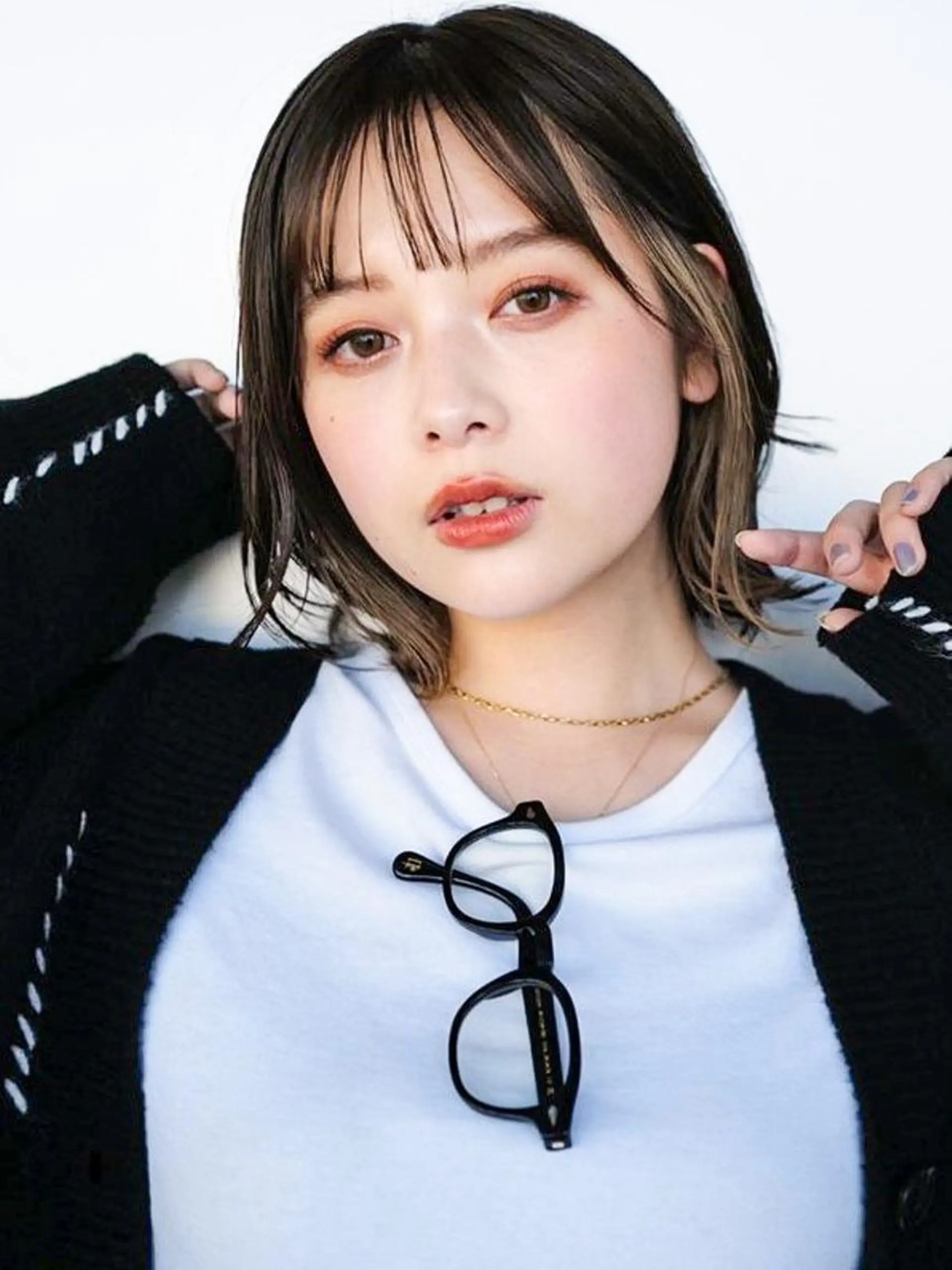 ショート カラー ヘアアレンジ デザインカラー ハイトーンカラー インナーカラー ボブ 髪質改善透明感カラー /SHOGO☀️のヘアスタイル