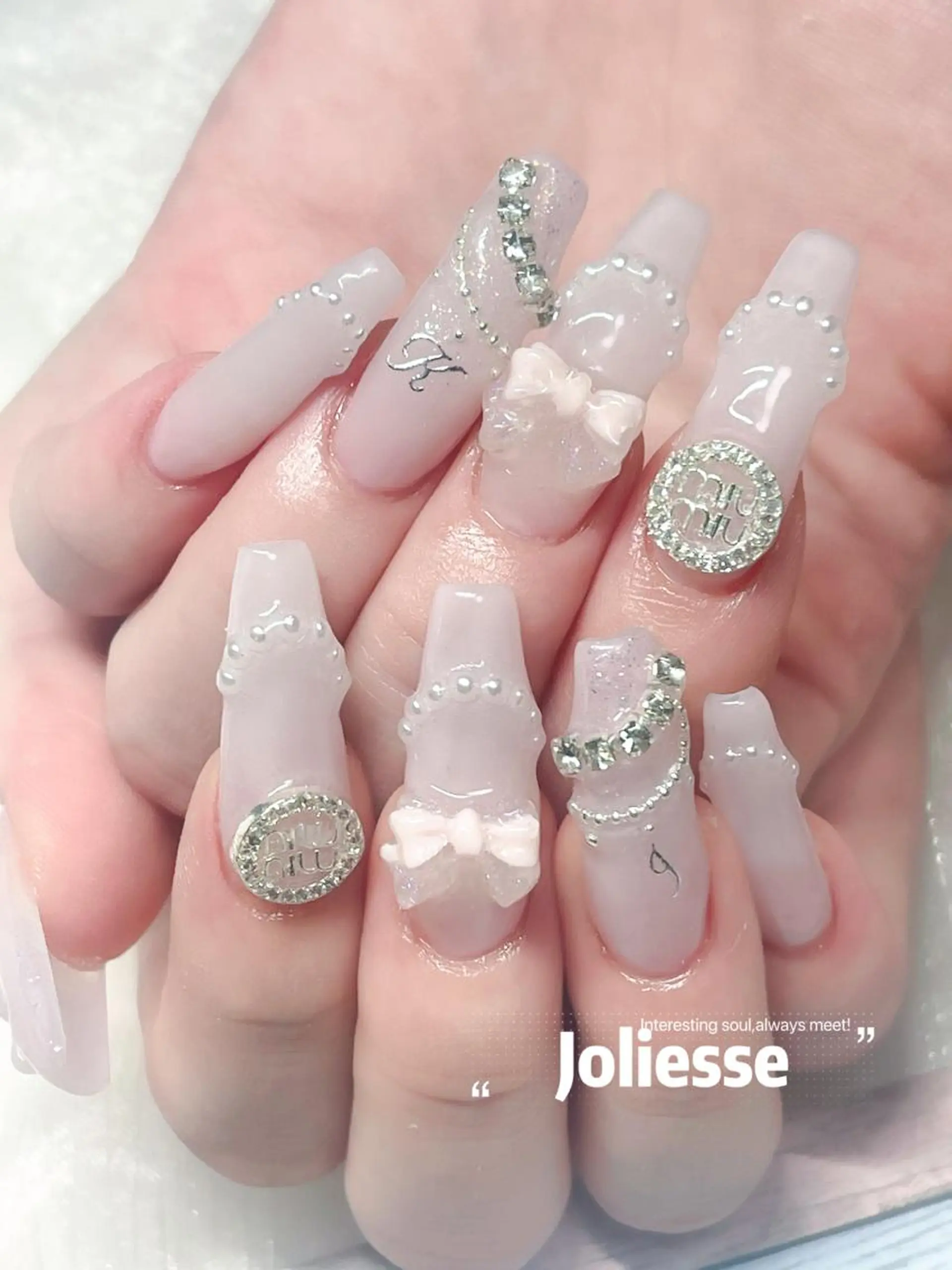 ネイル スカルプネイル Joliesse nail salonのネイルデザイン