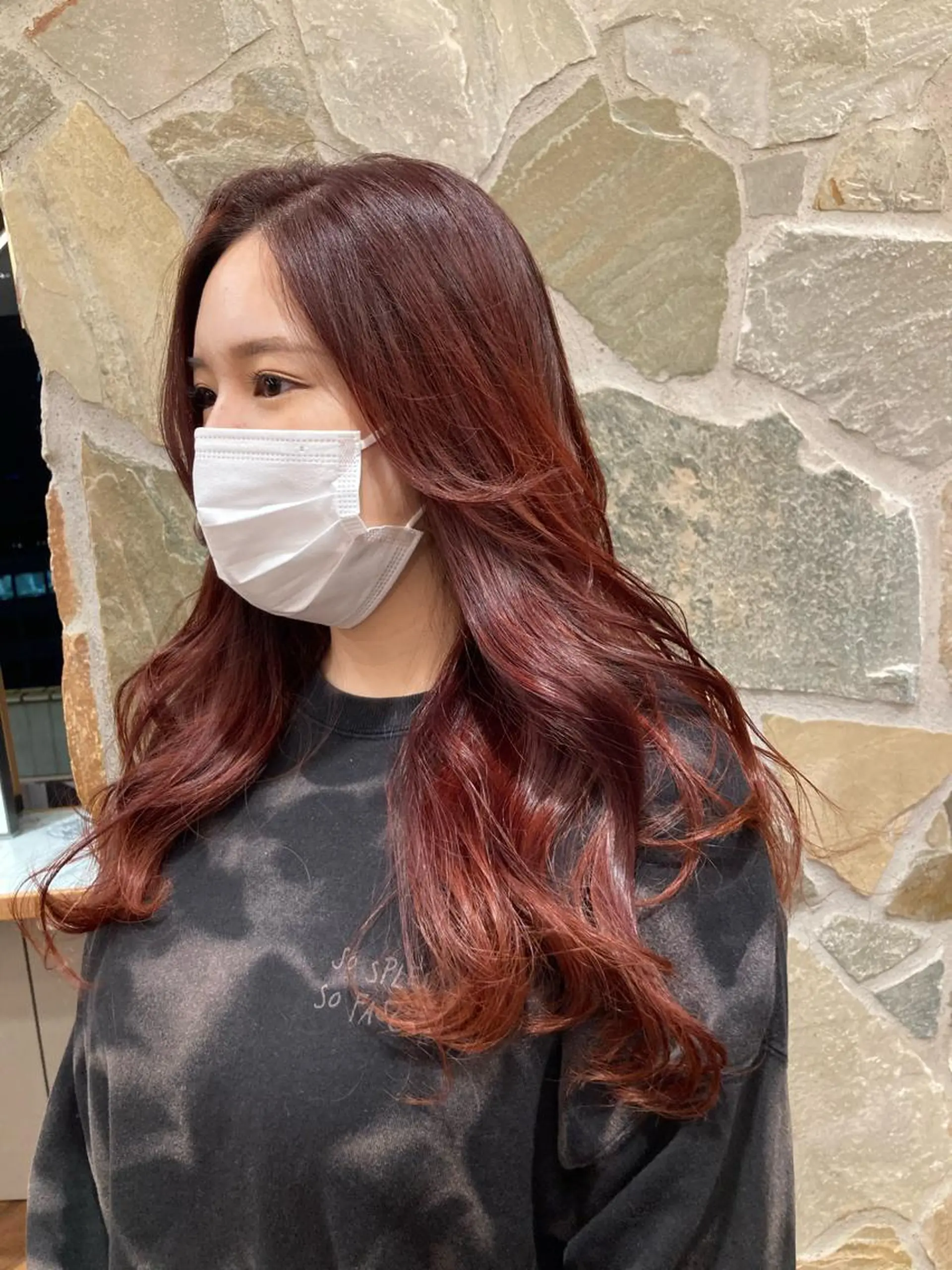 カラー ｼｮｰﾄｶｯﾄ 梅田 山下　すみれのヘアスタイル