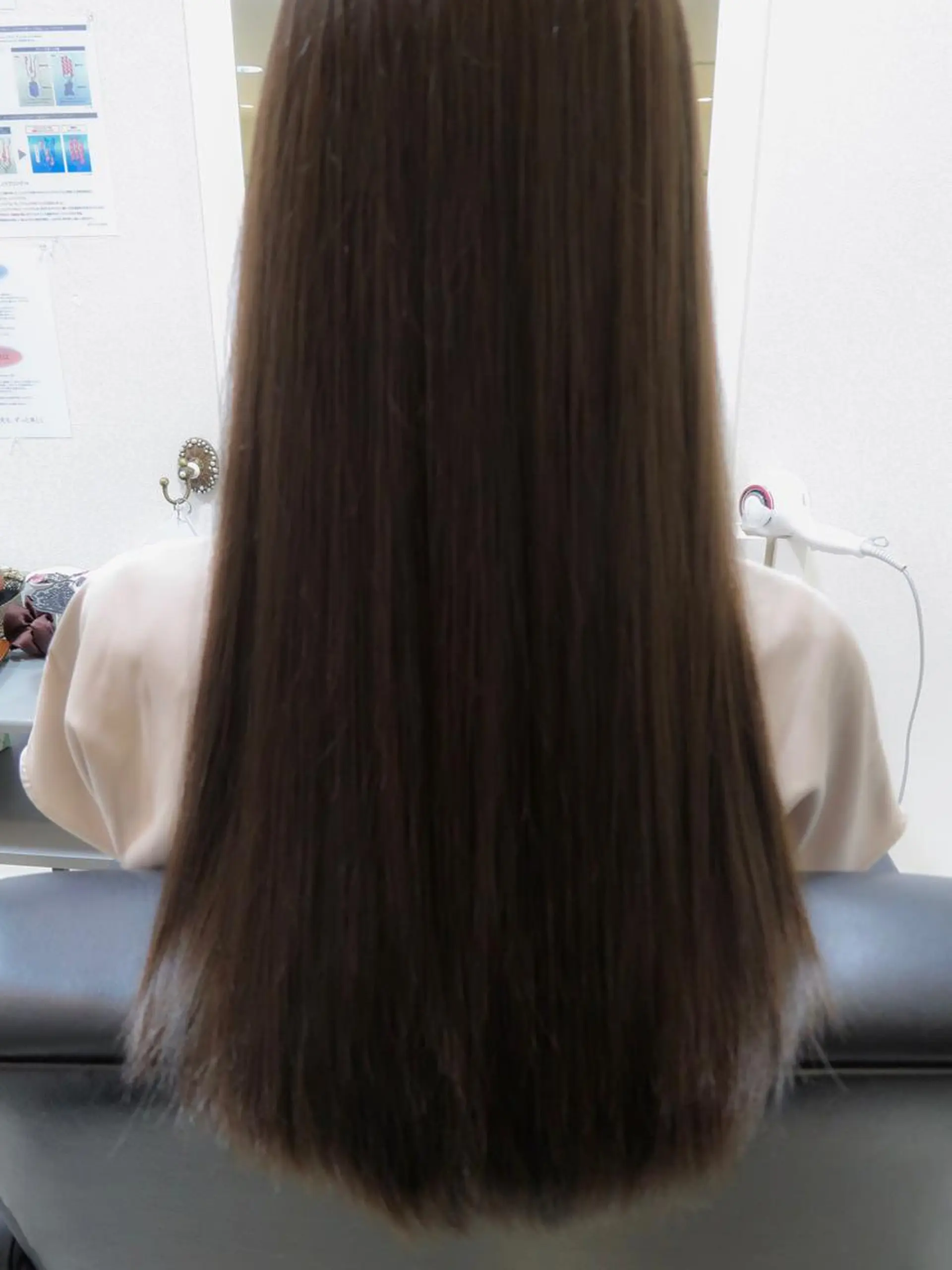 ロング カラー アディクシーカラー グレージュ シアーグレージュ カット ヘアカラー トリートメント 髪質改善/JITA 上本町/上尾 純也のヘアスタイル