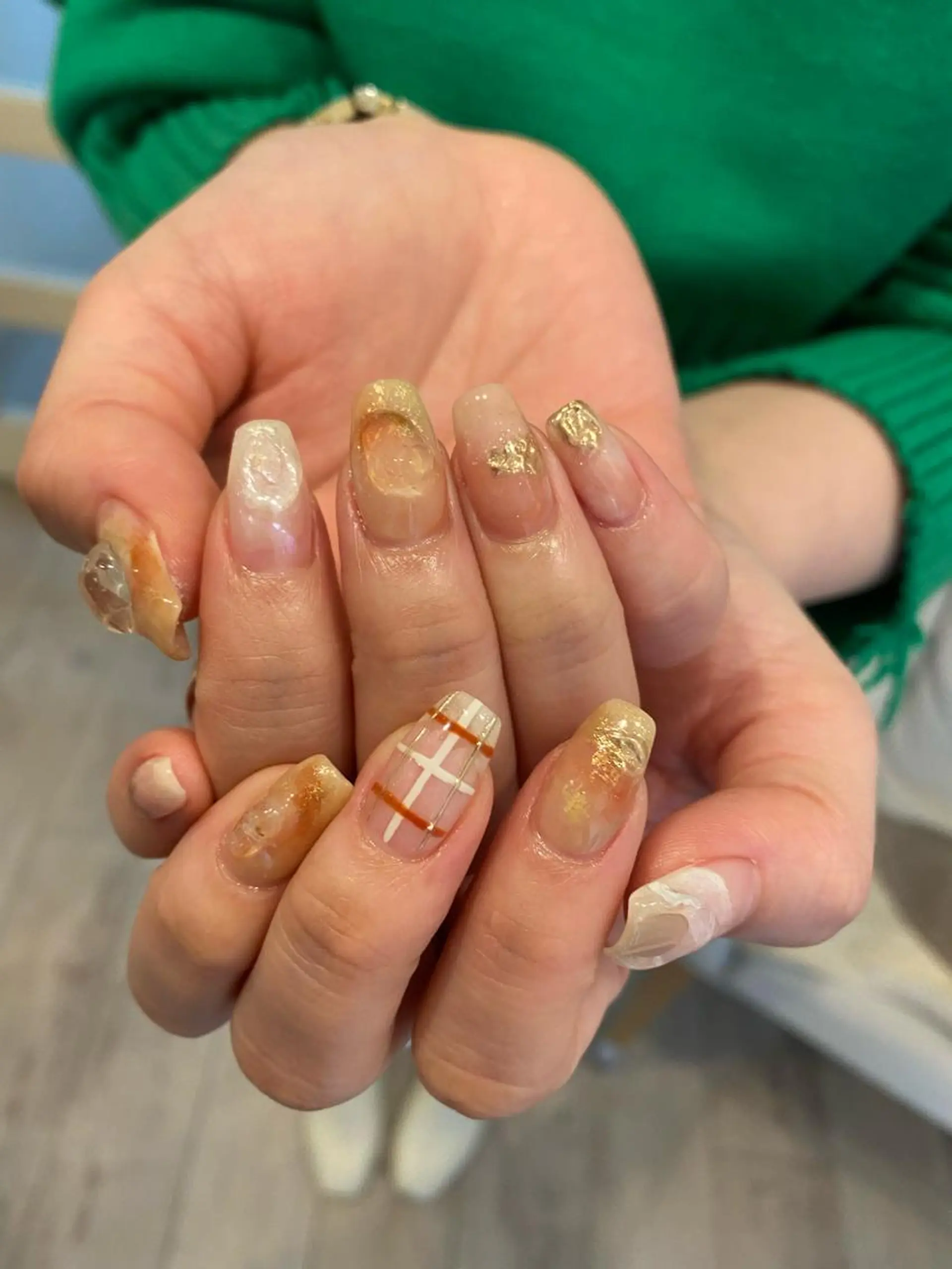 ネイル ハンドネイル 【LINON】 airiのネイルデザイン