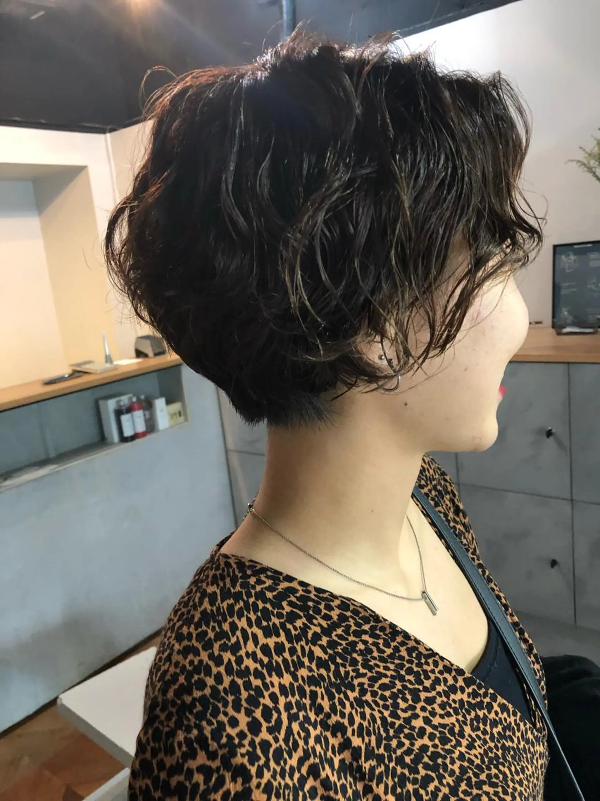 ショート パーマ 低ダメージパーマ ケアパーマ/武田明大のヘアスタイル