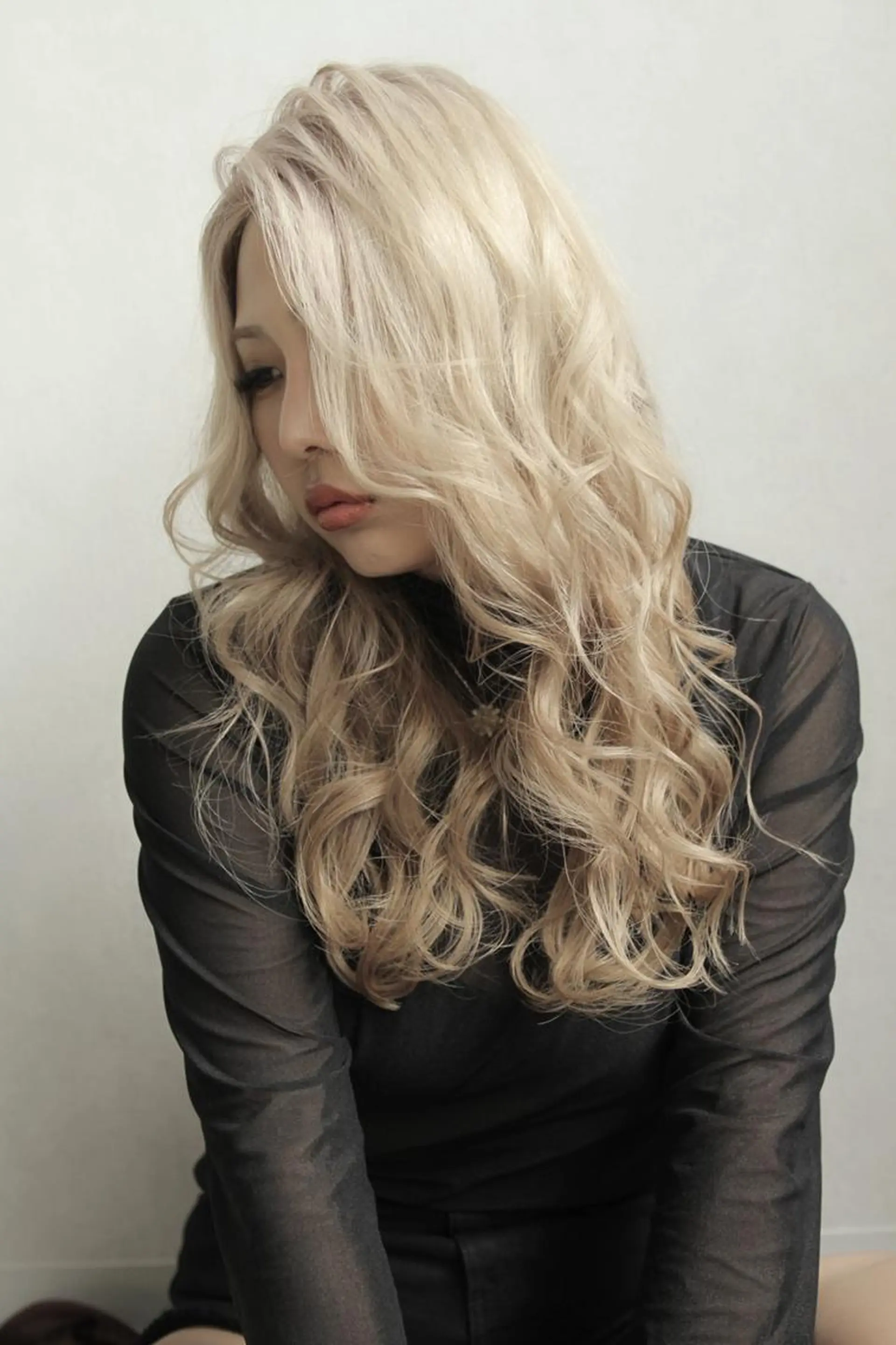 ロング ヘアアレンジ カラー 💎lino _by _ACNE💎 🧸のヘアスタイル