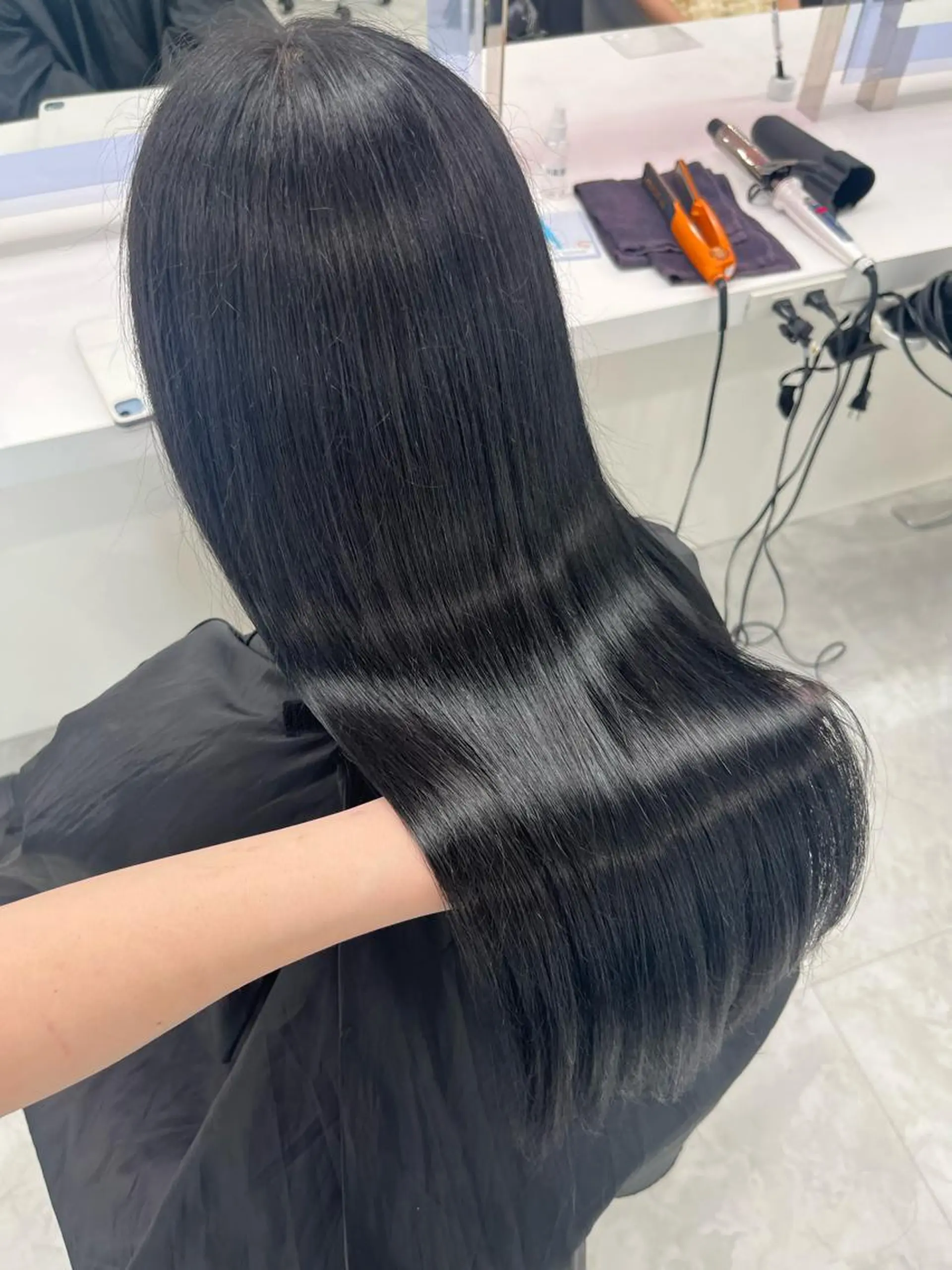 ロング カラー 🤍透明感ブラウン himi🤍のヘアスタイル