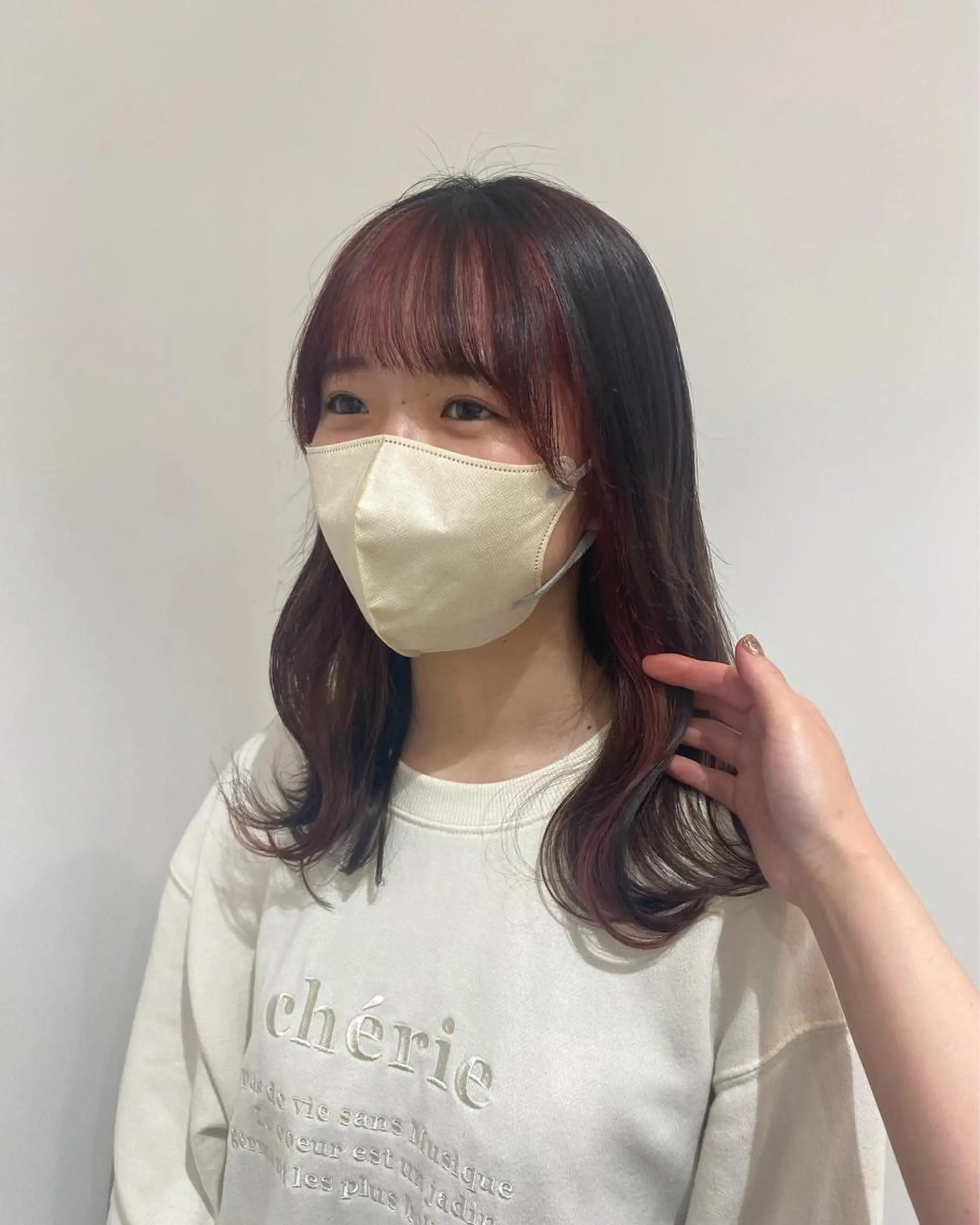 セミロング yunica Momokaのヘアスタイル